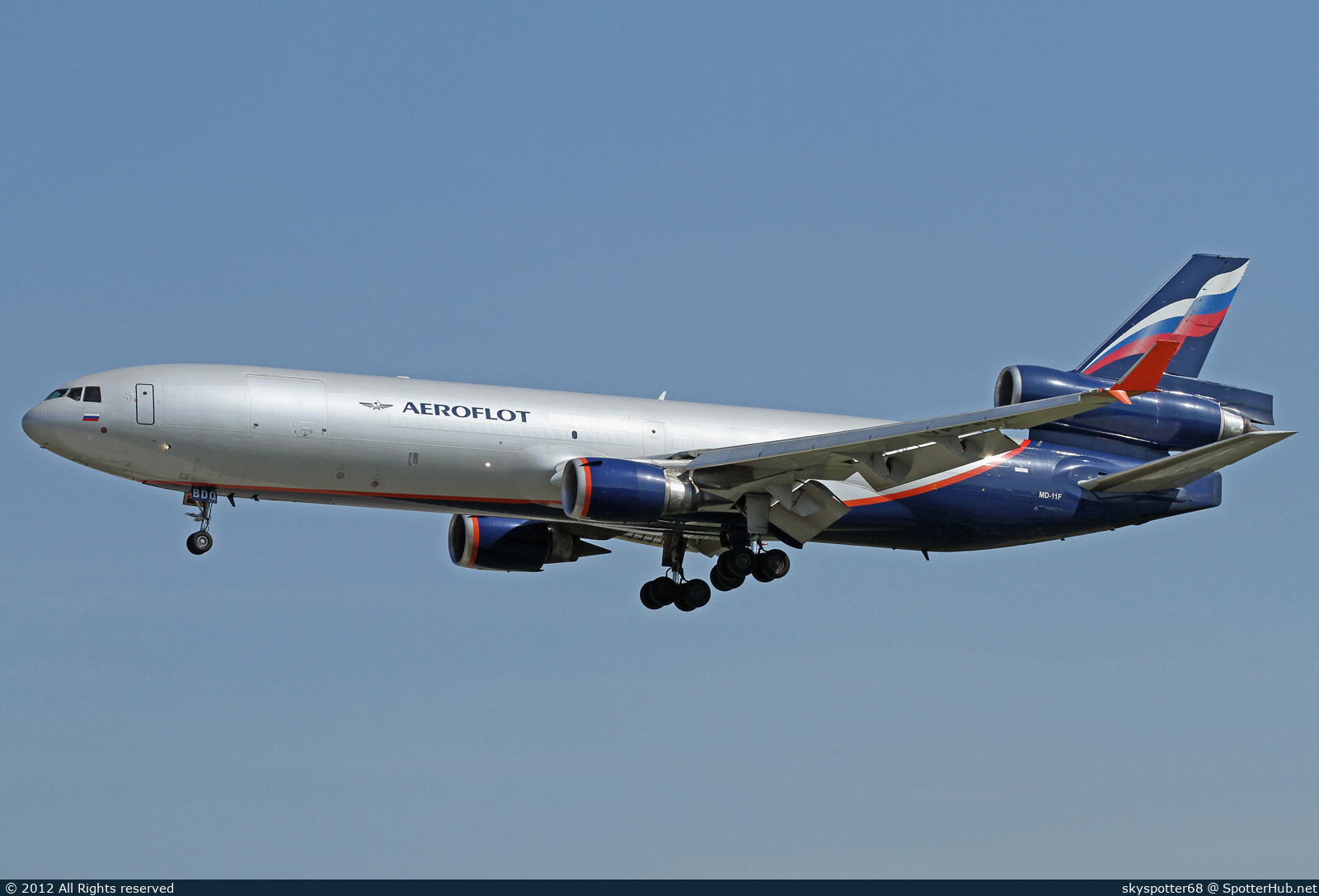 Photo of VP-BDQ - McDonnell Douglas MD-11(F) operated by Aeroflot Cargo