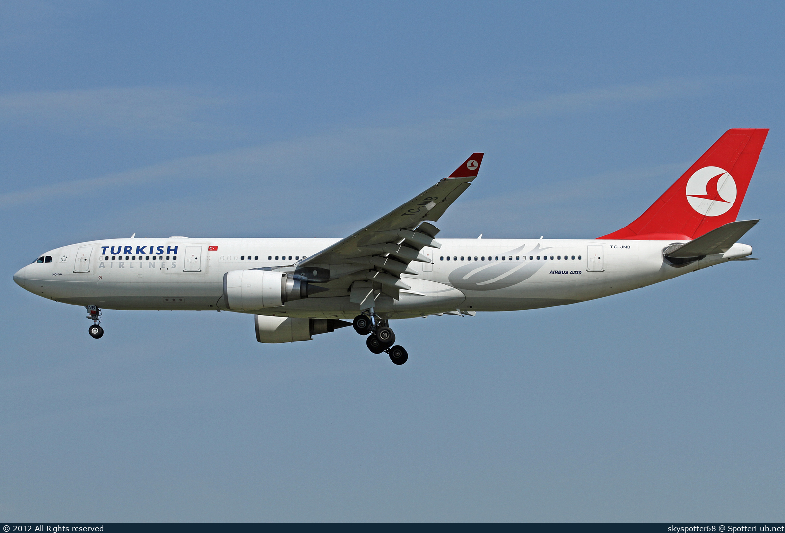 Photo of TC-JNB - Airbus A330-203 operated by Turkish Airlines