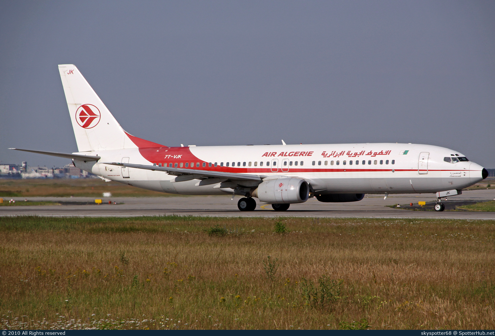 Photo of 7T-VJK - Boeing 737-8D6 operated by Air Algérie