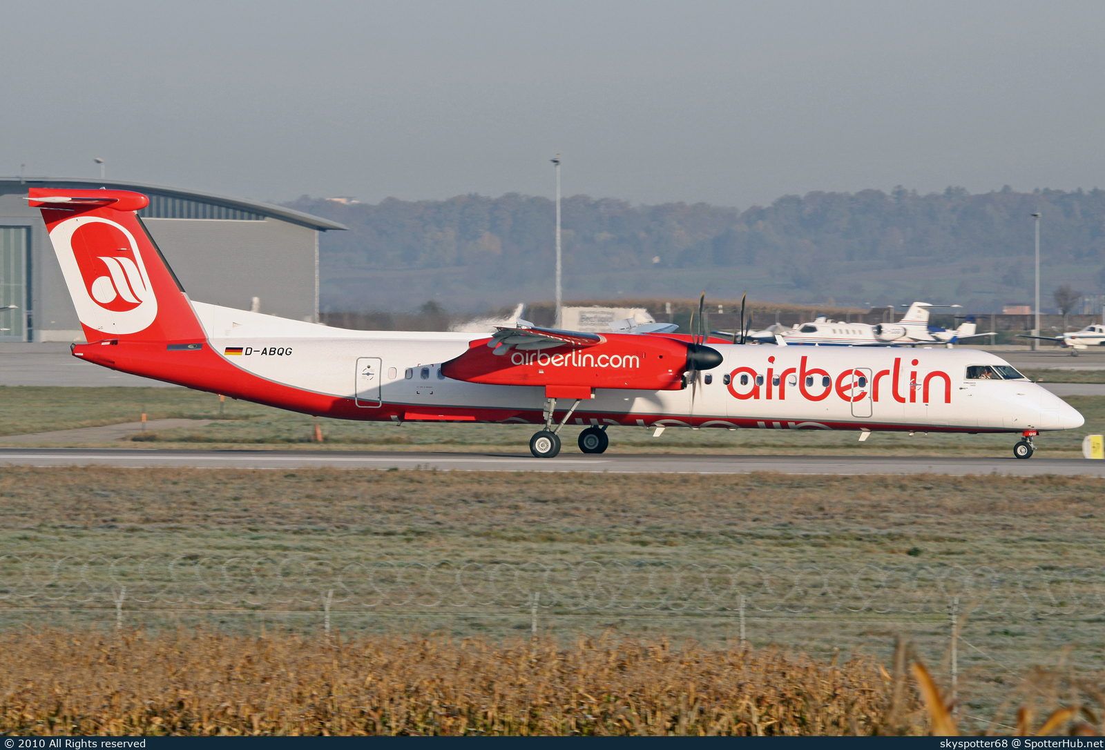 Photo of D-ABQG - Bombardier DHC-8-402 Dash 8 Q400 operated by Air Berlin (opb LGW Luftfahrtgesellschaft Walter)