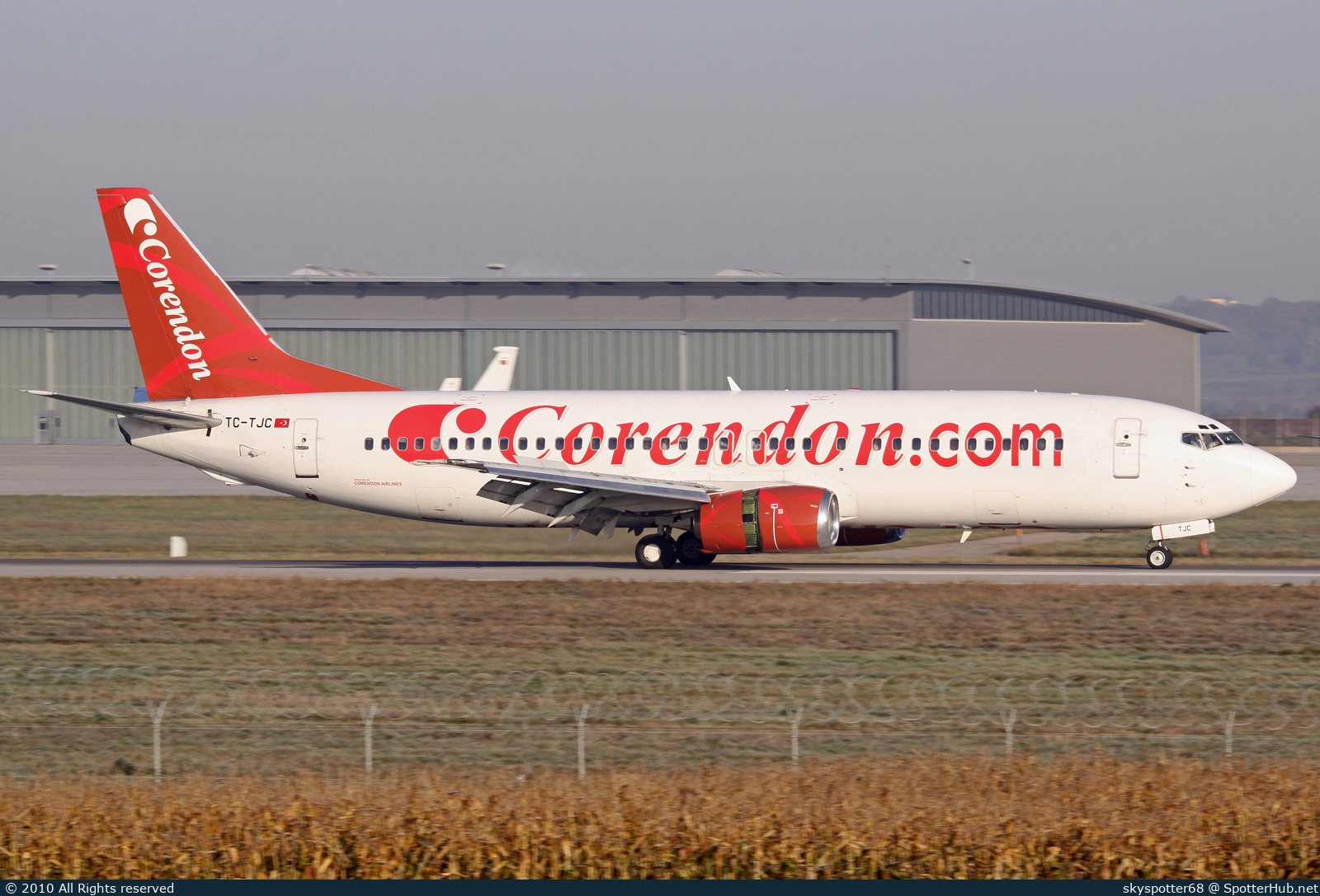 Photo of TC-TJC - Boeing 737-4Q8 operated by Corendon Airlines