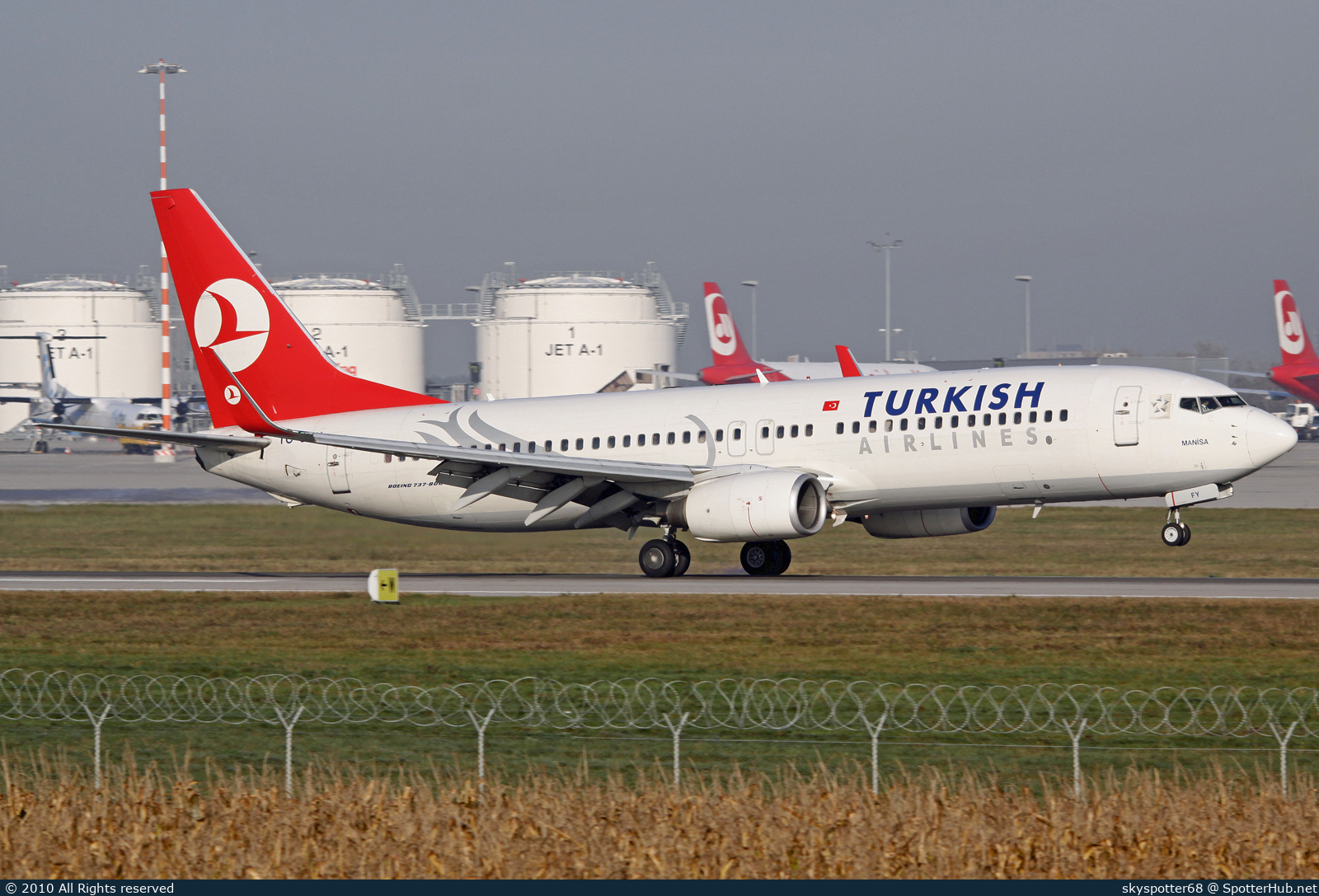 Photo of TC-JFY - Boeing 737-8F2 operated by Turkish Airlines