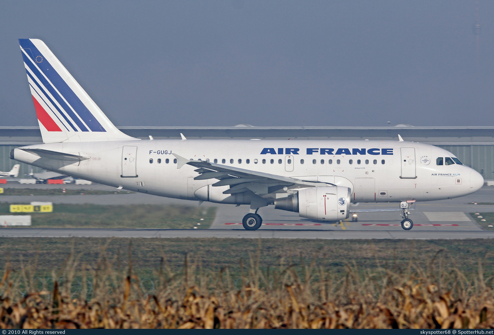 Photo of F-GUGJ - Airbus A318-111 operated by Air France
