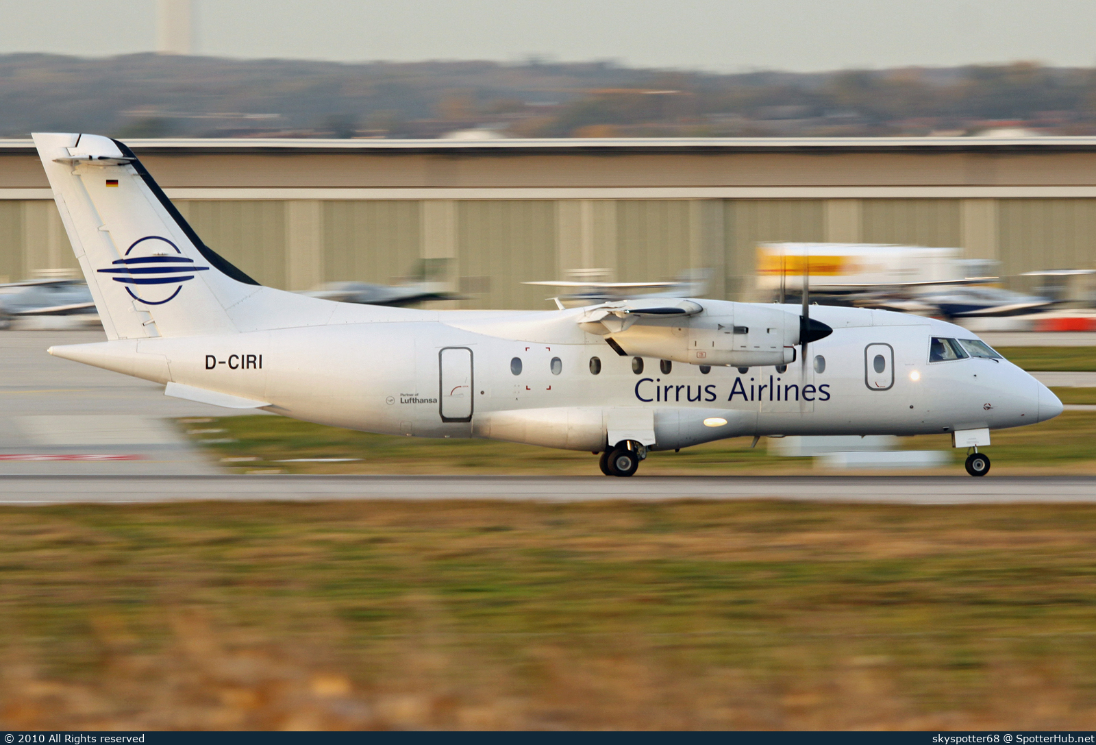 Photo of D-CIRI - Dornier 328-110 operated by Cirrus Airlines