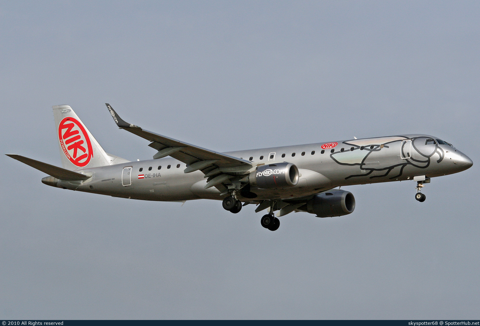 Photo of OE-IHA - Embraer ERJ-190LR operated by Niki