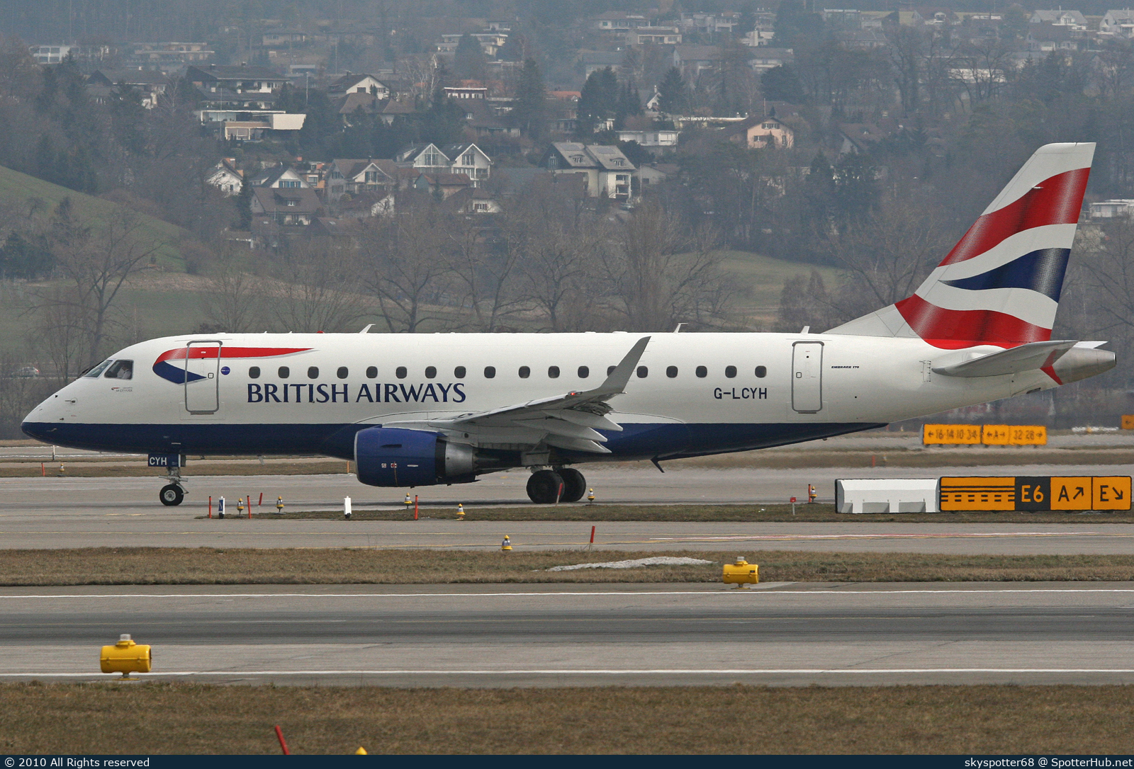 Photo of G-LCYH - Embraer ERJ-170STD operated by BA CityFlyer