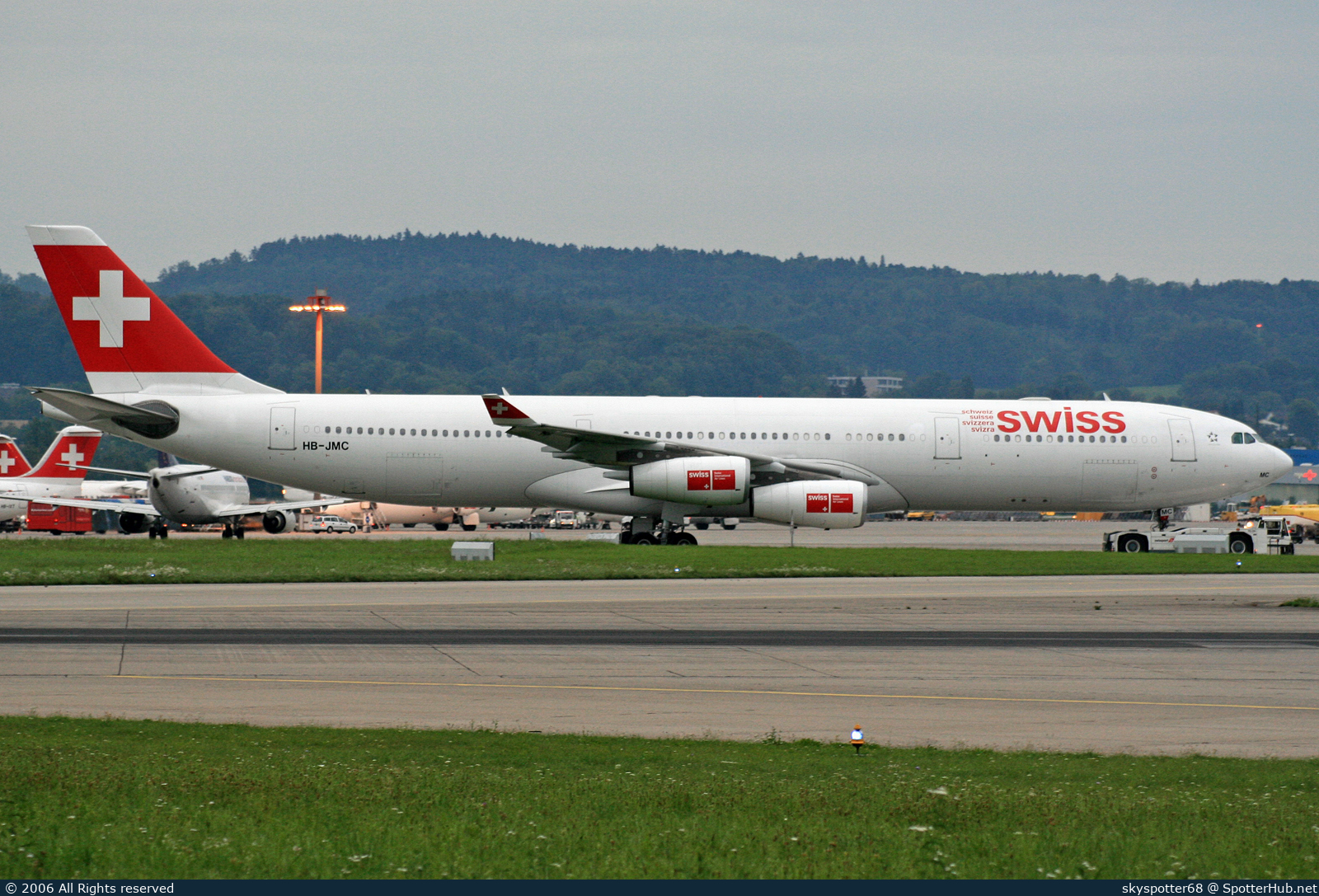 Photo of HB-JMC - Airbus A340-313 operated by Swiss International Air Lines