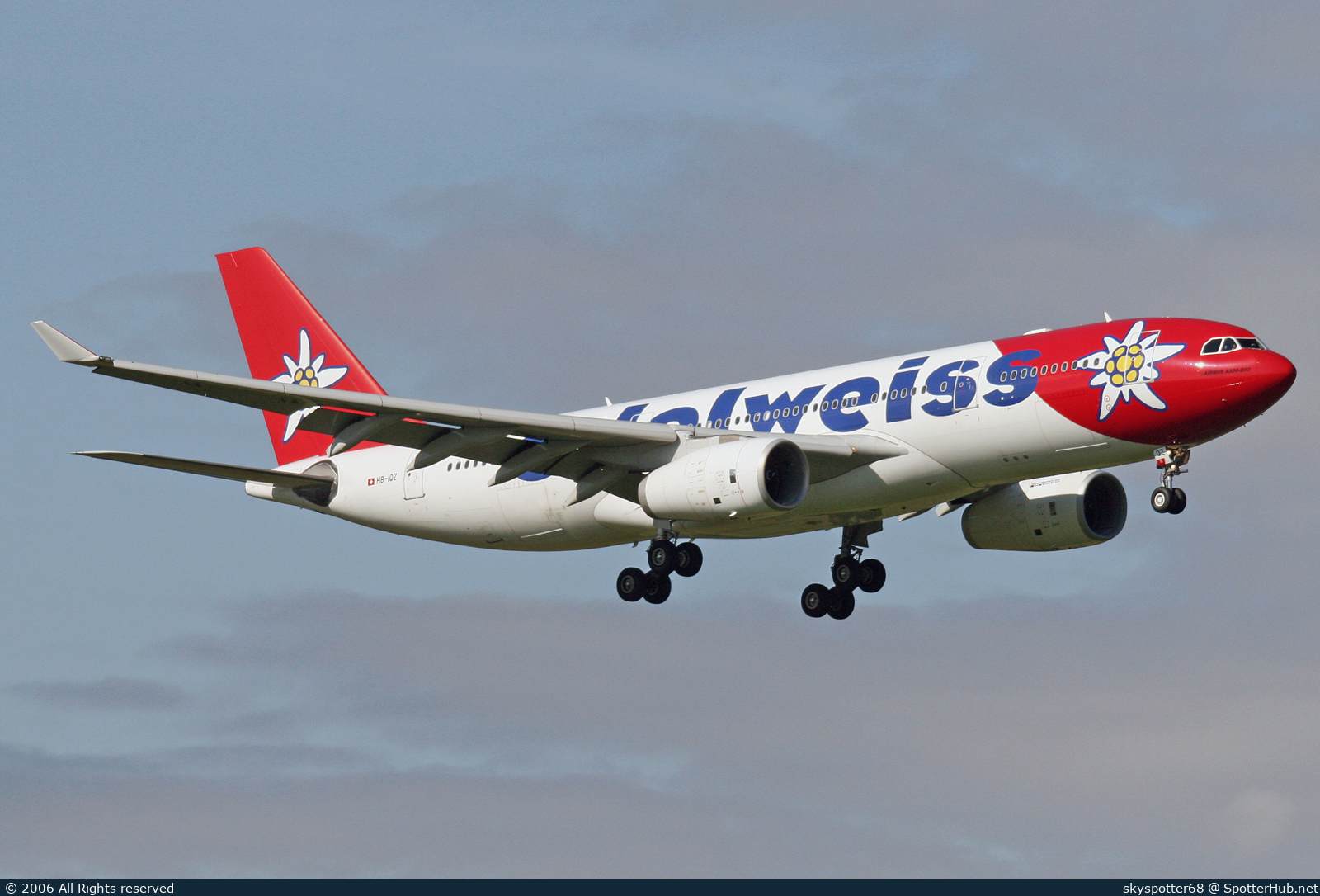 Photo of HB-IQZ - Airbus A330-243 operated by Edelweiss Air