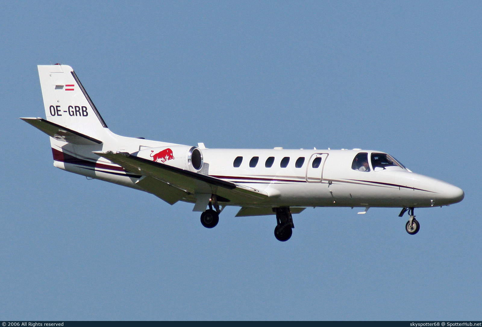 Photo of OE-GRB - Cessna 550B Citation Bravo operated by The Flying Bulls