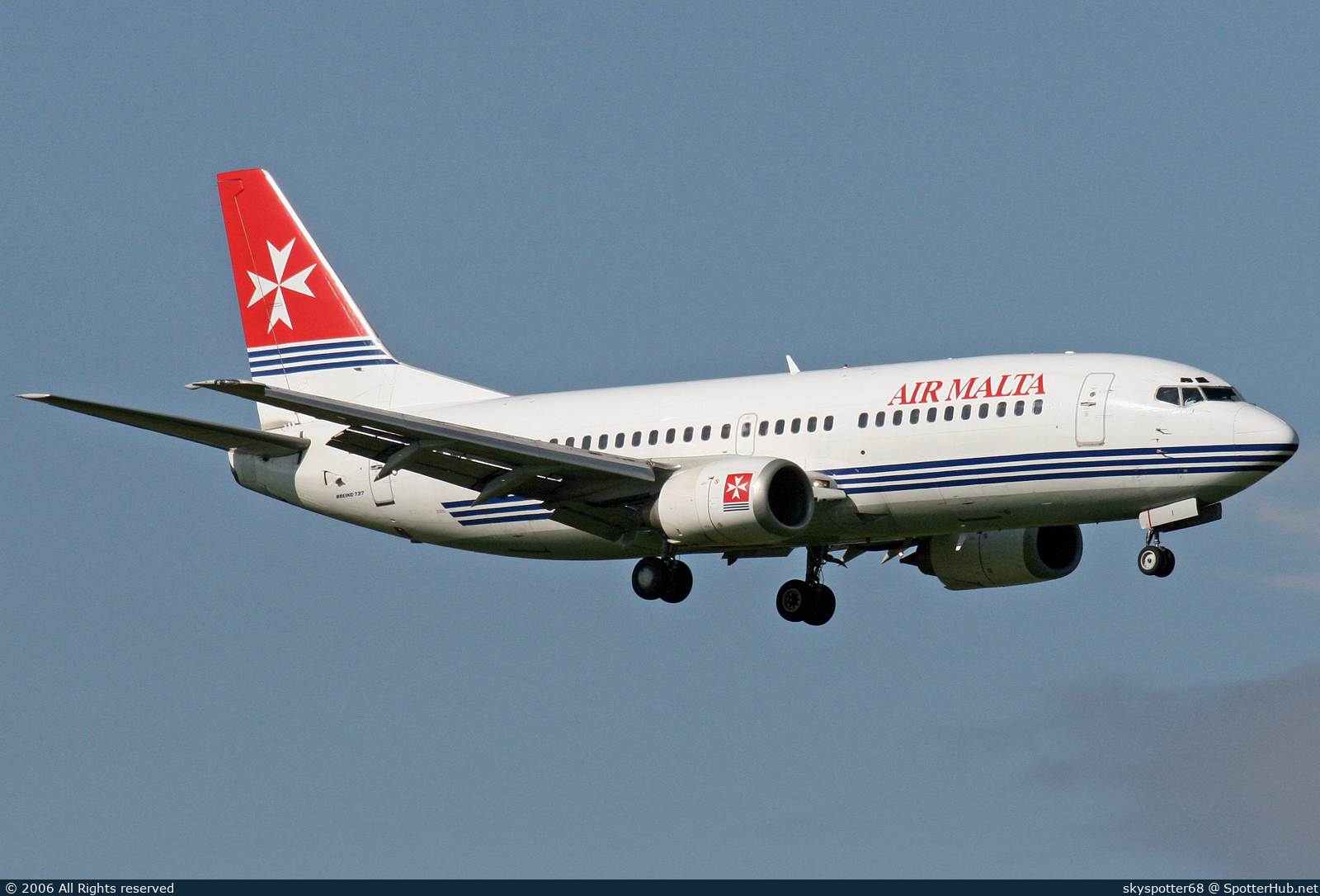 Photo of 9H-ADI - Boeing 737-33A operated by Air Malta