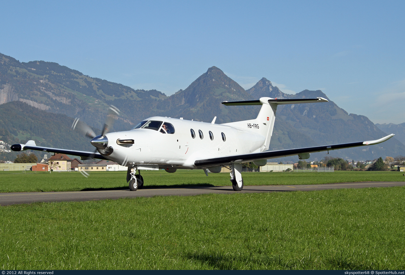 Photo of HB-FRG - Pilatus PC-12 NG operated by Pilatus Business Aircraft