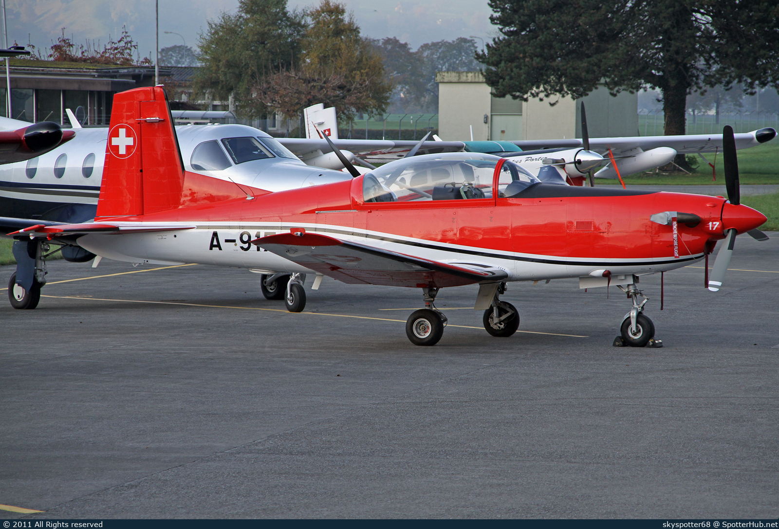 Photo of A-917 - Pilatus PC-7 operated by Swiss Air Force
