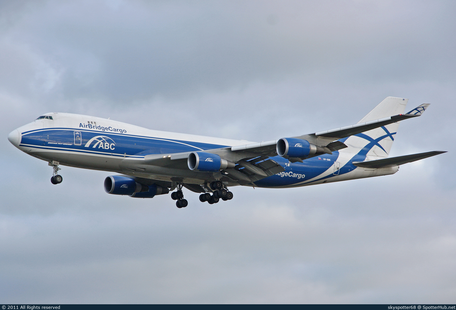 Photo of VP-BIM - Boeing 747-4HAF(ER) operated by AirBridgeCargo Airlines