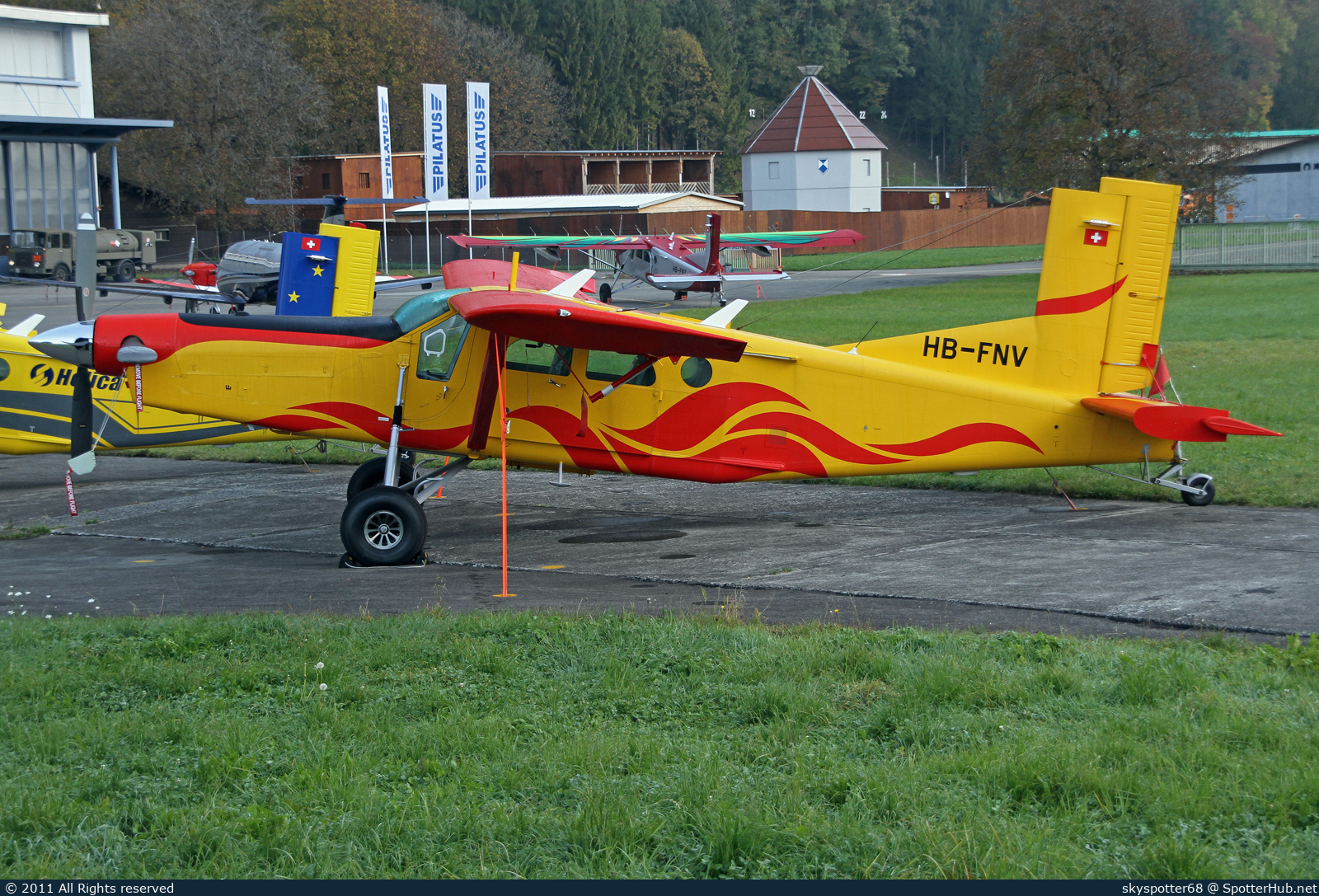 Photo of HB-FNV - Pilatus PC-6/B2-H4 Turbo Porter operated by Pilatus Business Aircraft