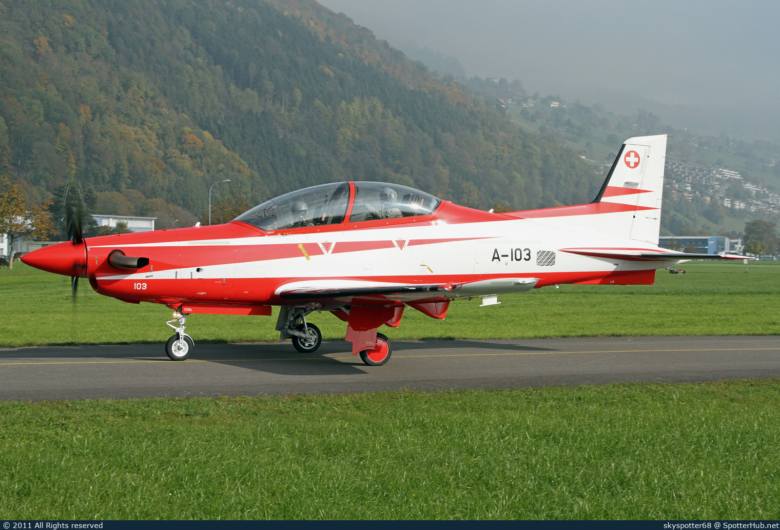 Photo of A-103 - Pilatus PC-21 operated by Swiss Air Force