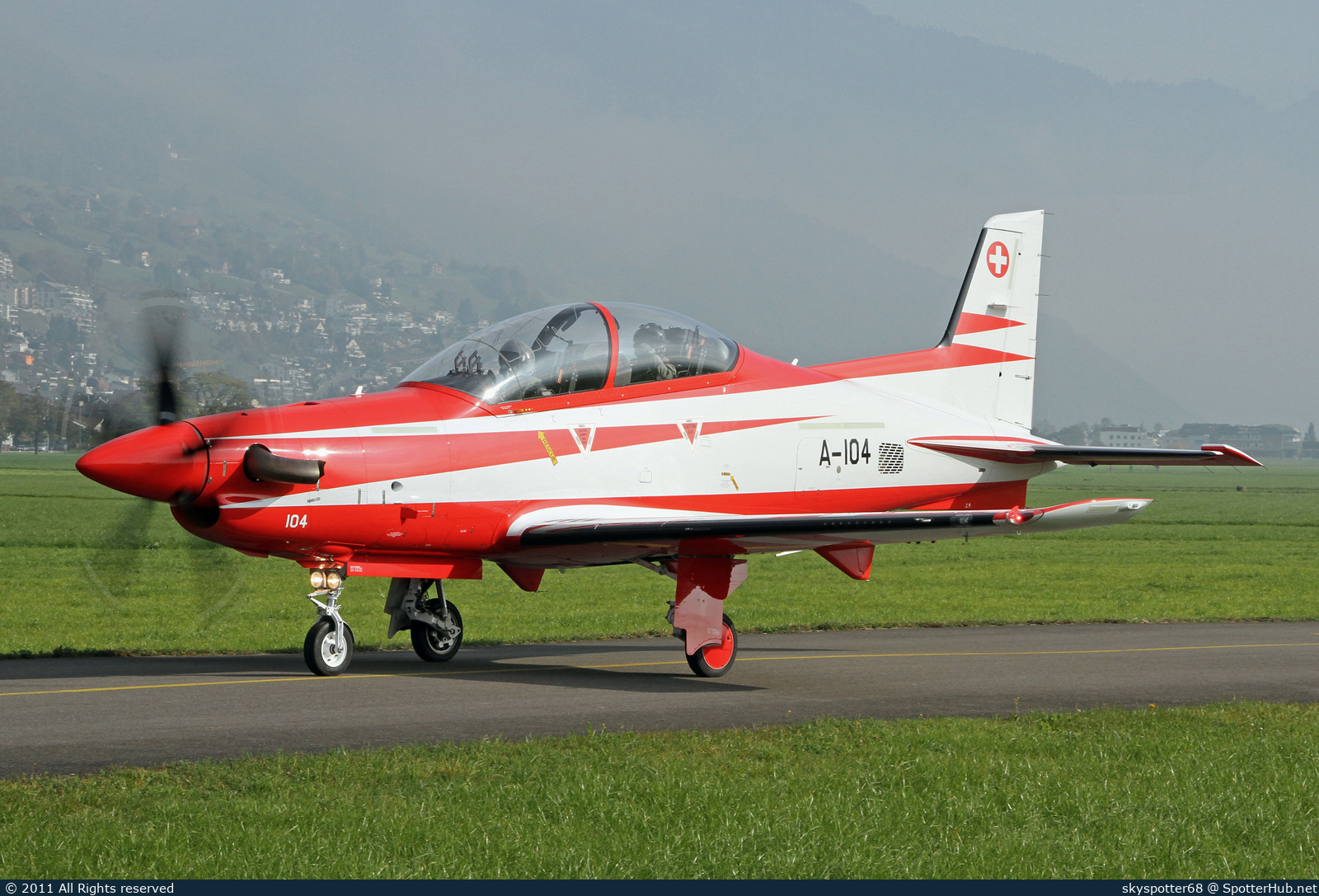 Photo of A-104 - Pilatus PC-21 operated by Swiss Air Force