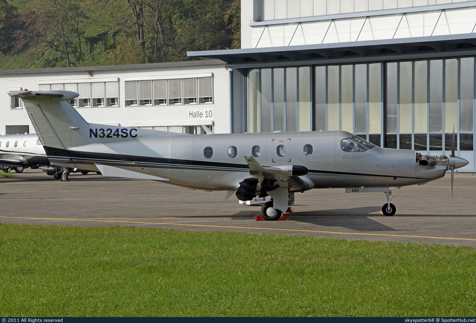 Photo of N324SC - Pilatus PC-12/45 operated by International Skychase Corp.