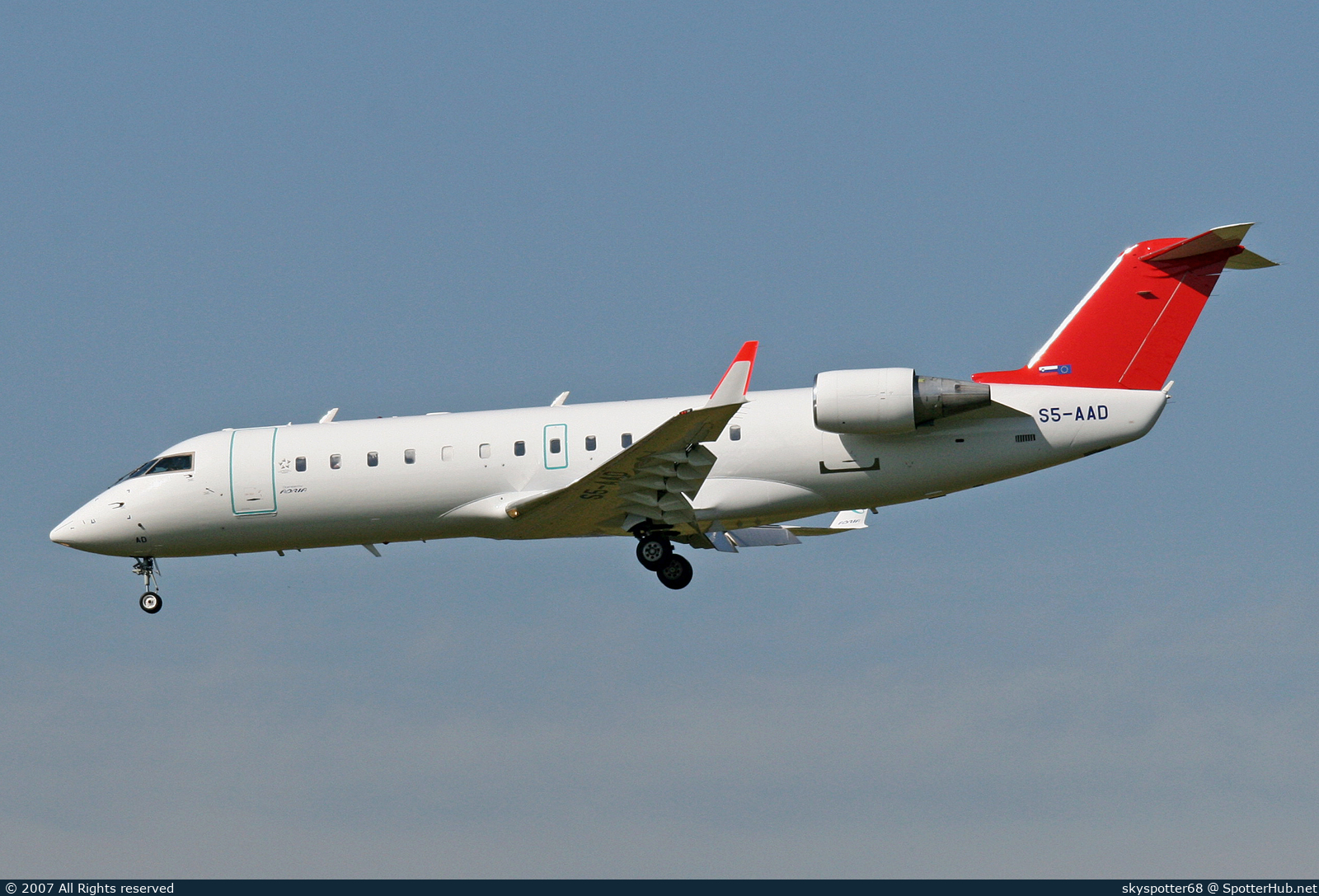 Photo of S5-AAD - Bombardier CRJ-200LR operated by Adria Airways