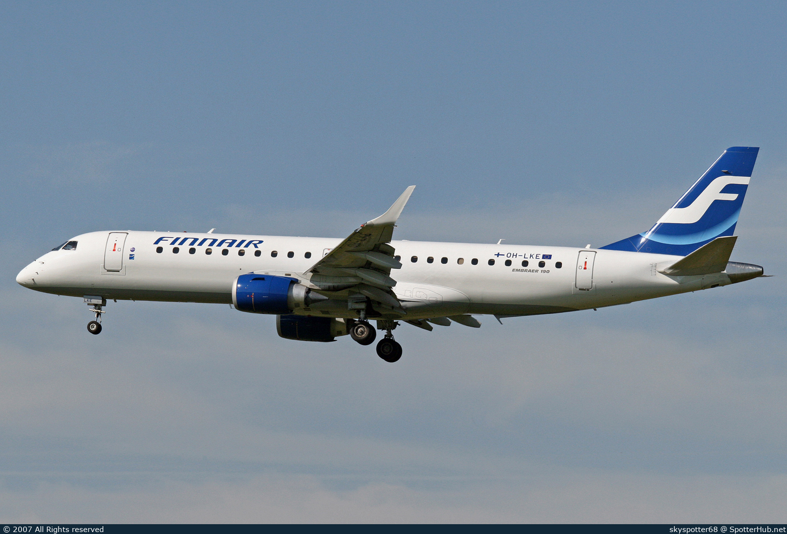 Photo of OH-LKE - Embraer ERJ-190LR operated by Finnair