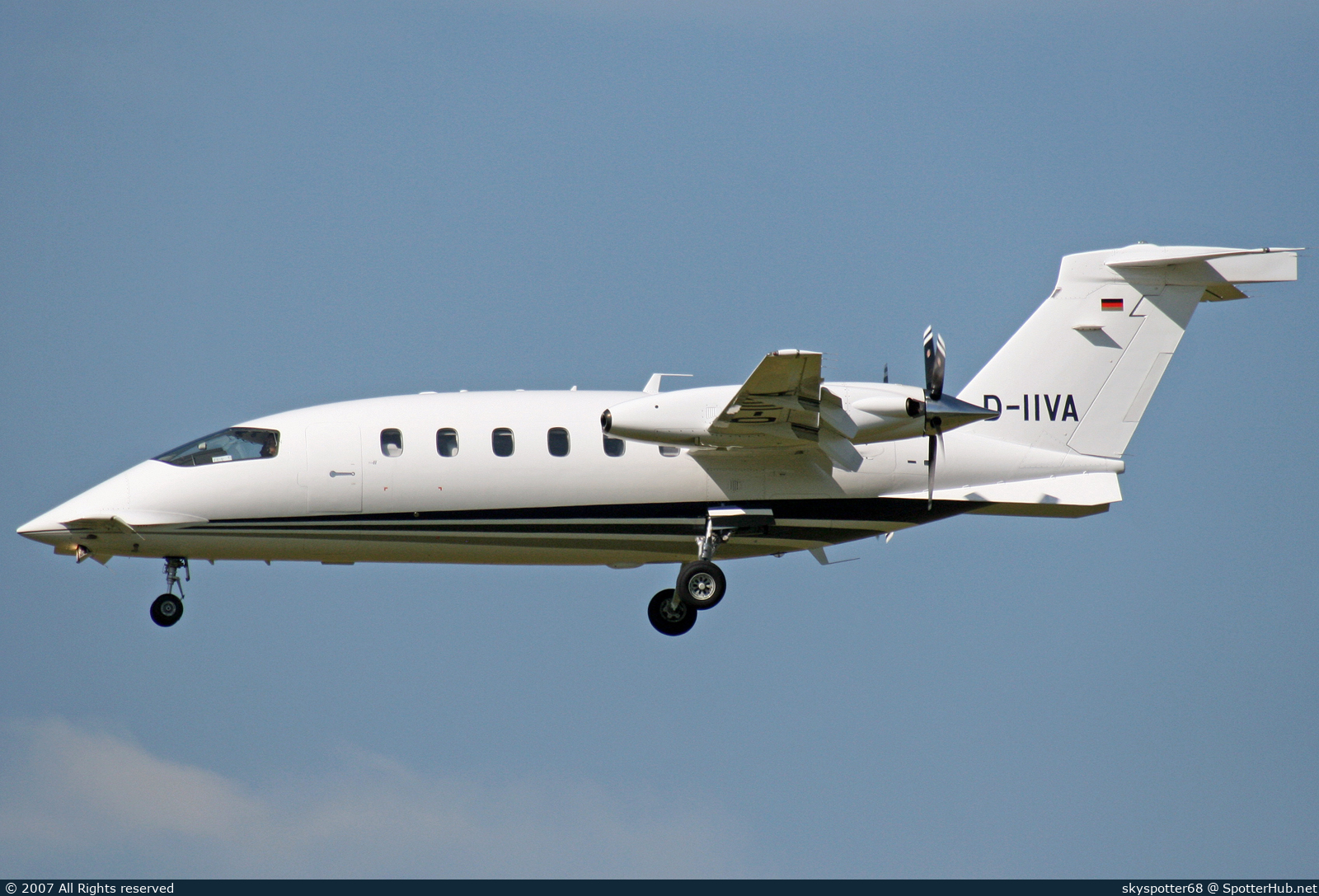Photo of D-IIVA - Piaggio P.180 Avanti II operated by AirGO Private Airline