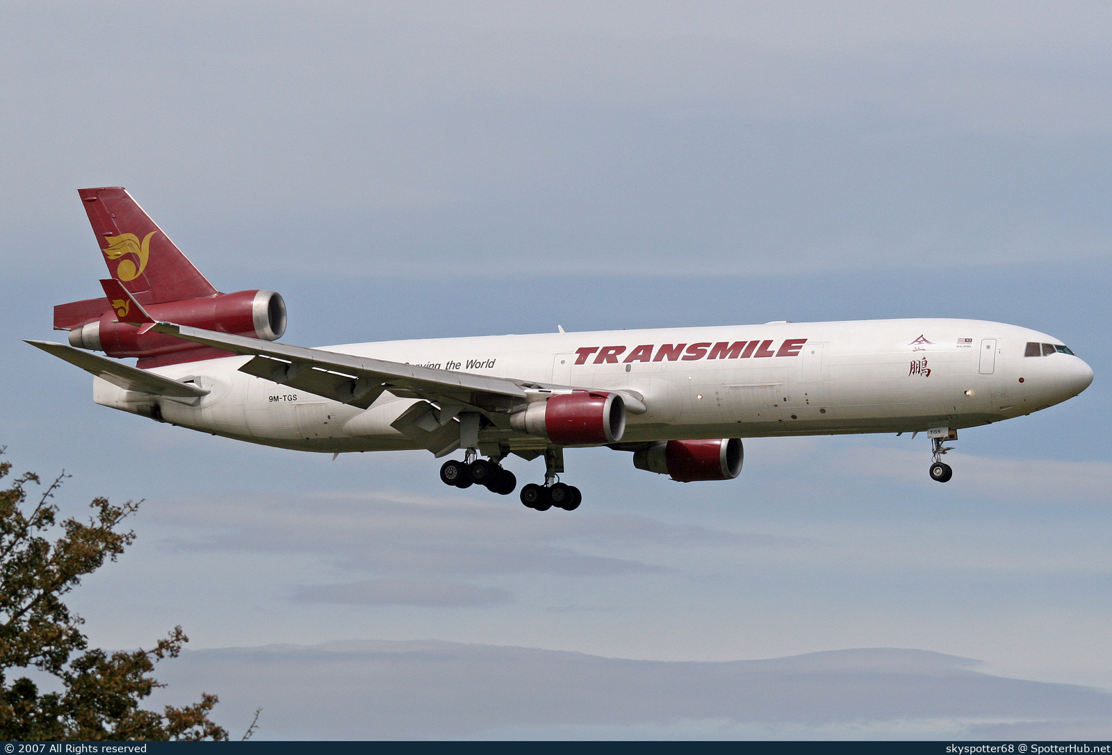 Photo of 9M-TGS - McDonnell Douglas MD-11(F) operated by Transmile Air