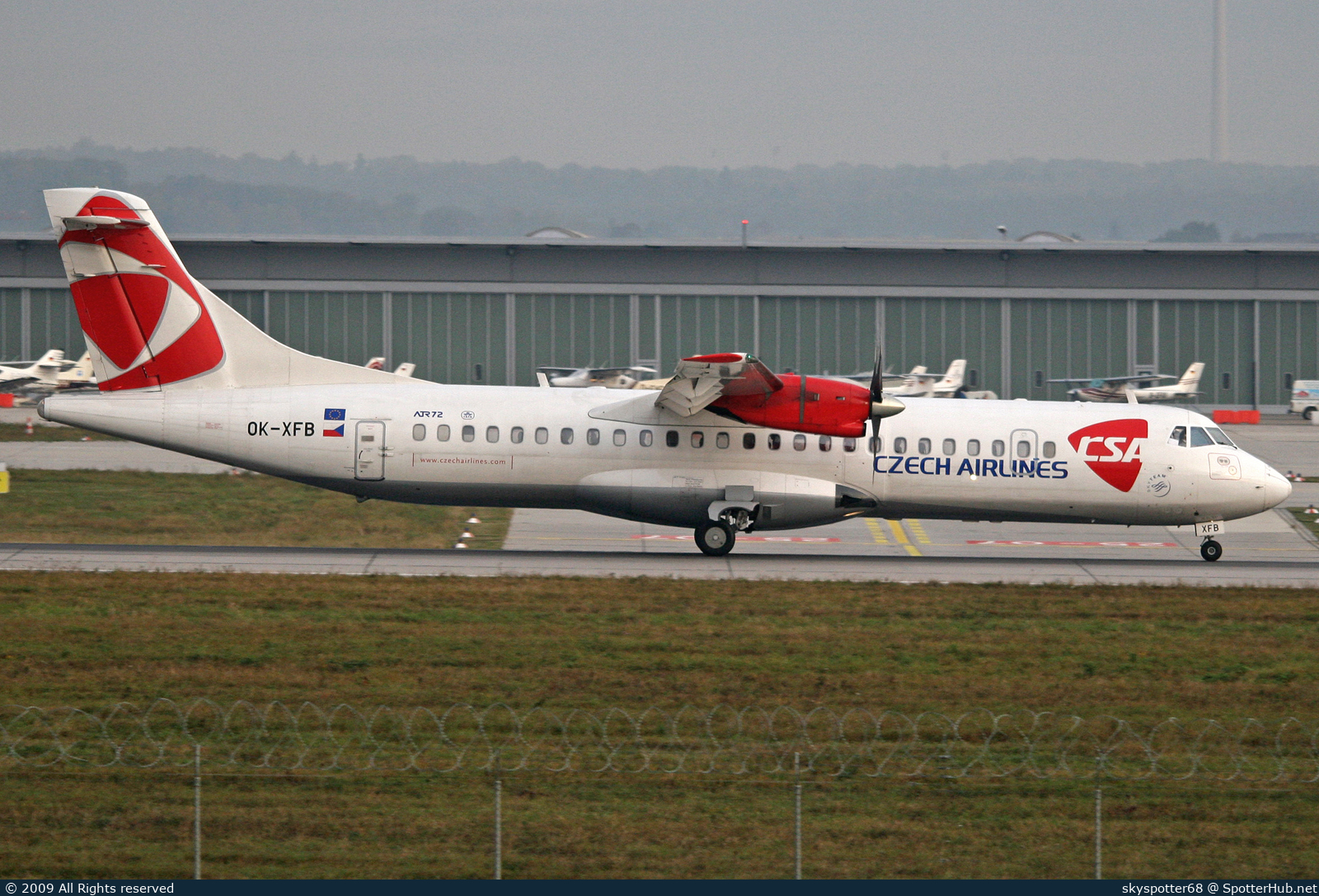 Photo of OK-XFB - ATR 72-202 operated by CSA Czech Airlines