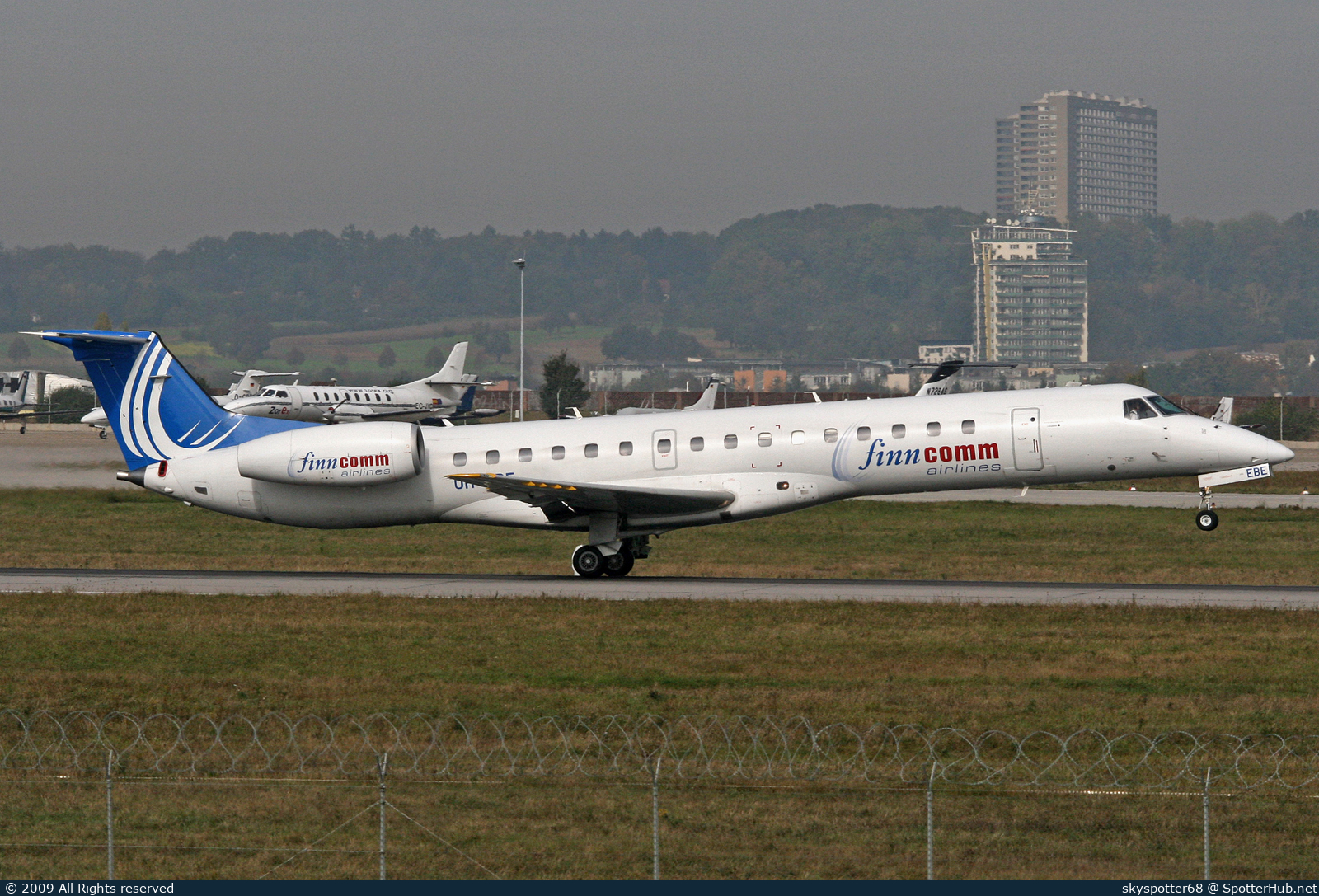 Photo of OH-EBE - Embraer ERJ-145LU operated by Finncomm Airlines