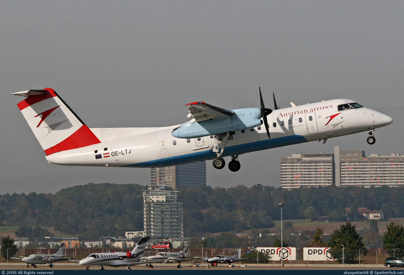 Photo of OE-LTJ - Bombardier DHC-8-314 Dash 8 Q300 operated by Austrian Arrows (opb Tyrolean Airways)