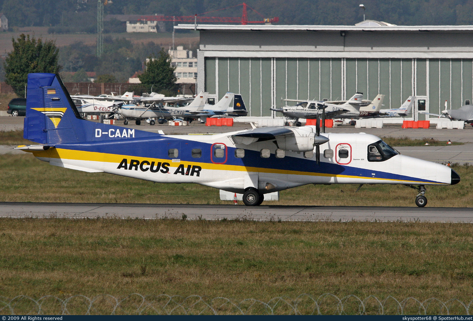 Photo of D-CAAM - Dornier 228-212 operated by Arcus-Air