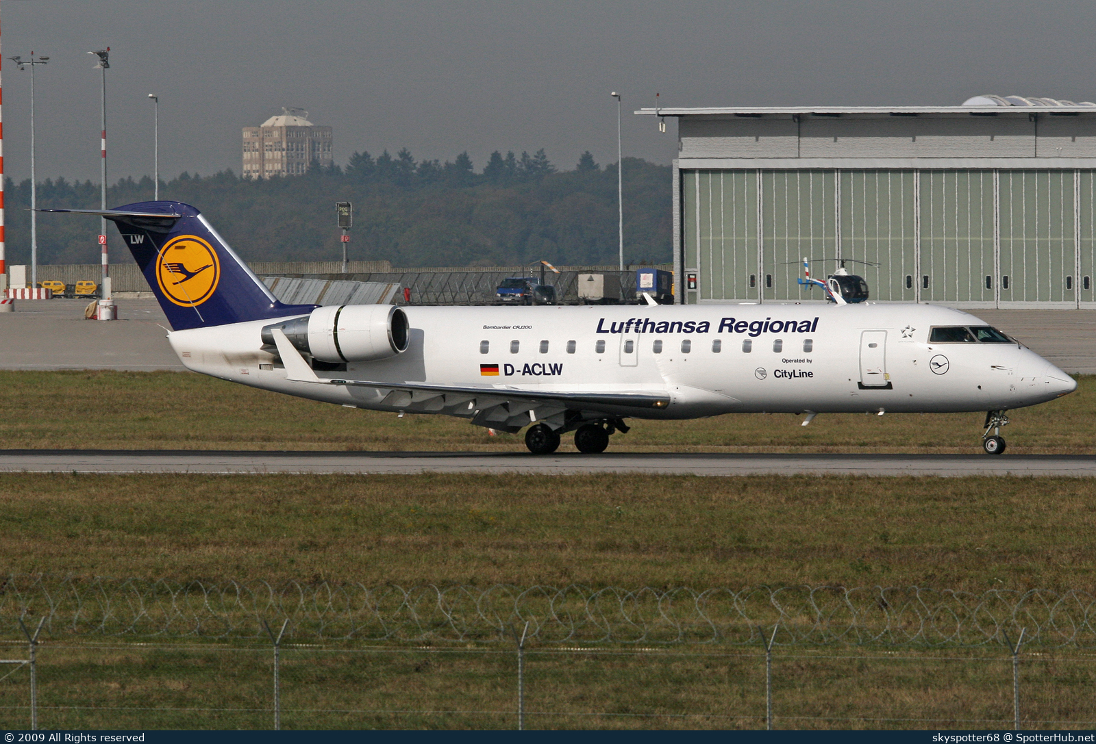 Photo of D-ACLW - Bombardier CRJ-200LR operated by Lufthansa CityLine
