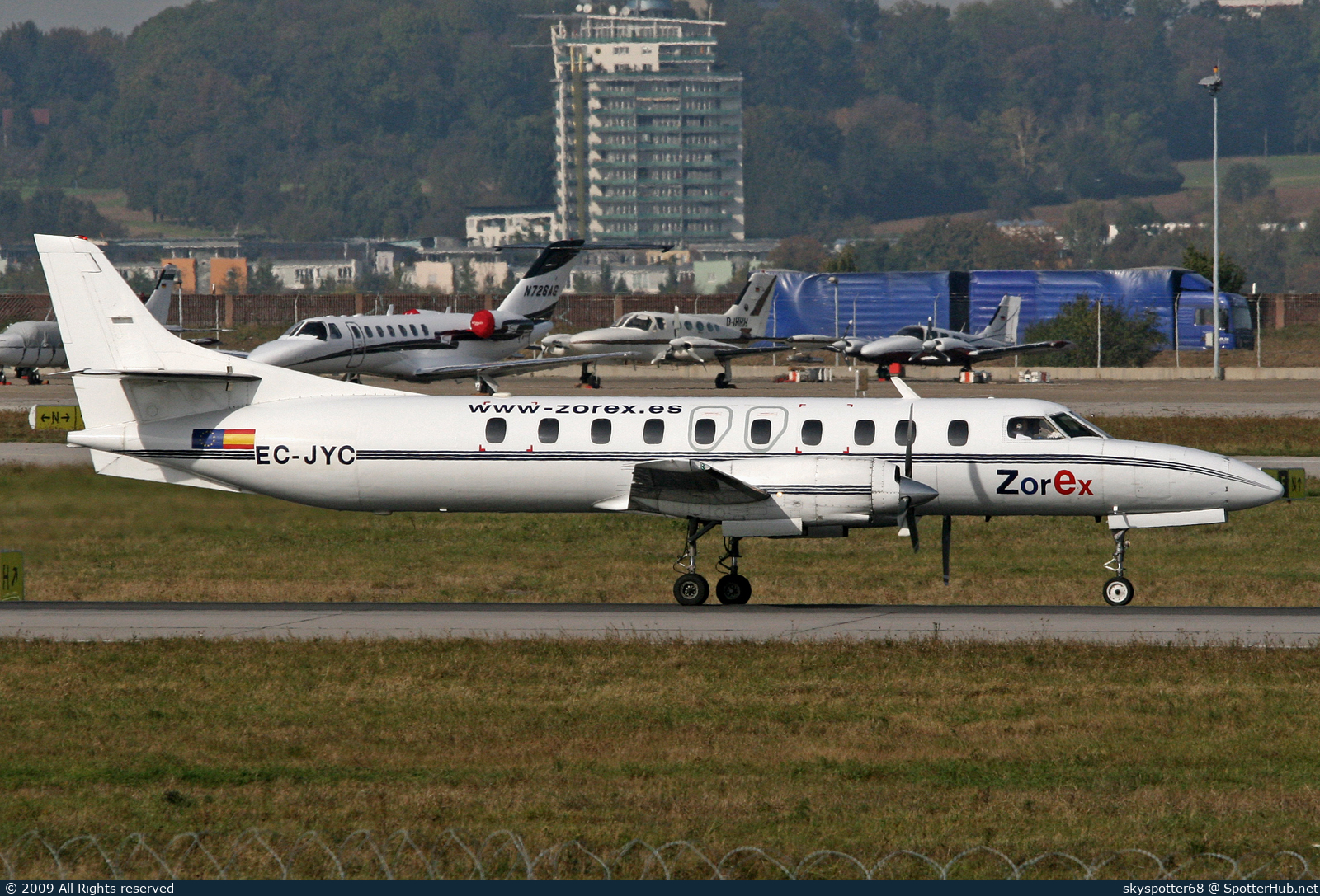 Photo of EC-JYC - Fairchild Swearingen Metro II operated by Zorex Air Transport