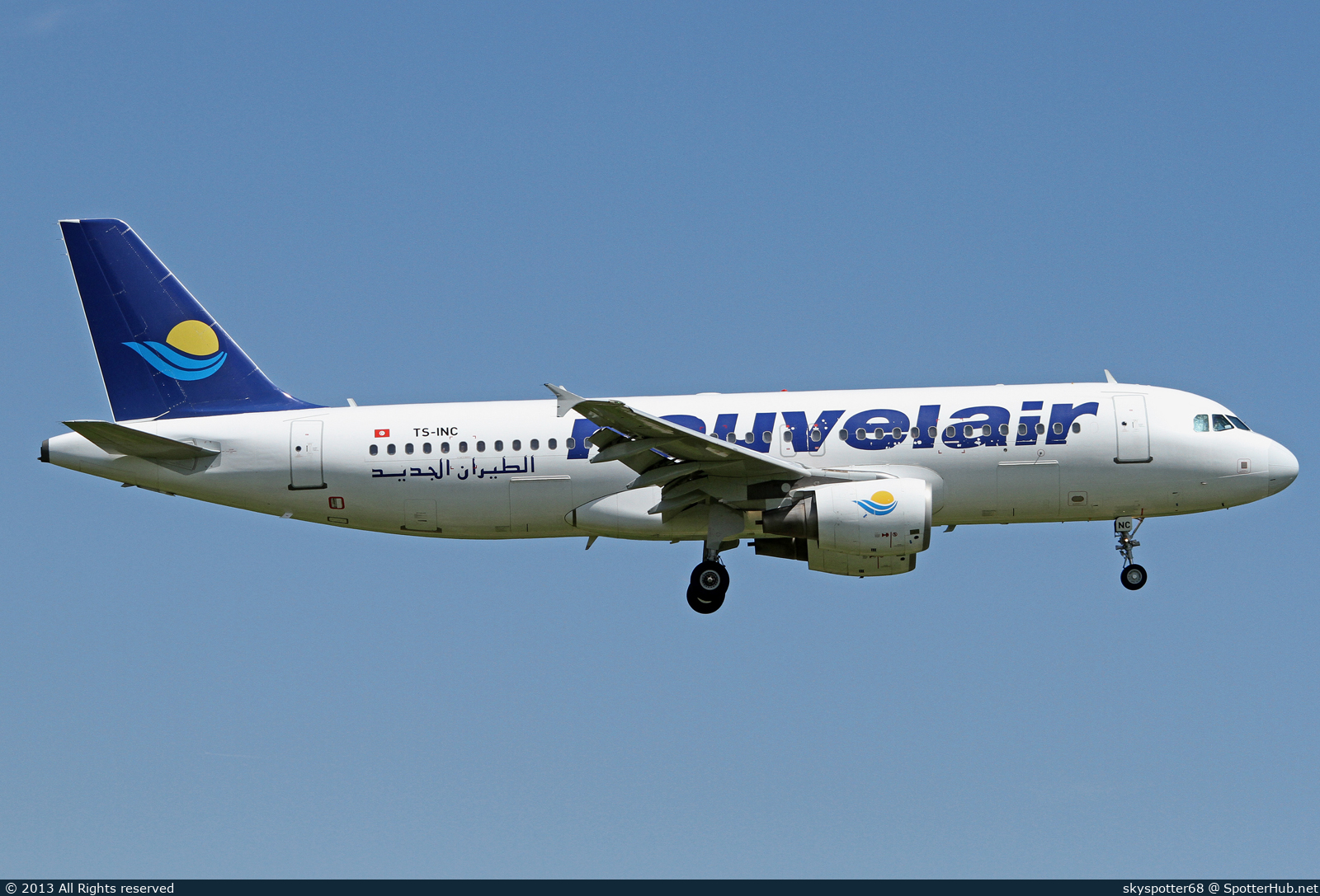 Photo of TS-INC - Airbus A320-214 operated by Nouvelair