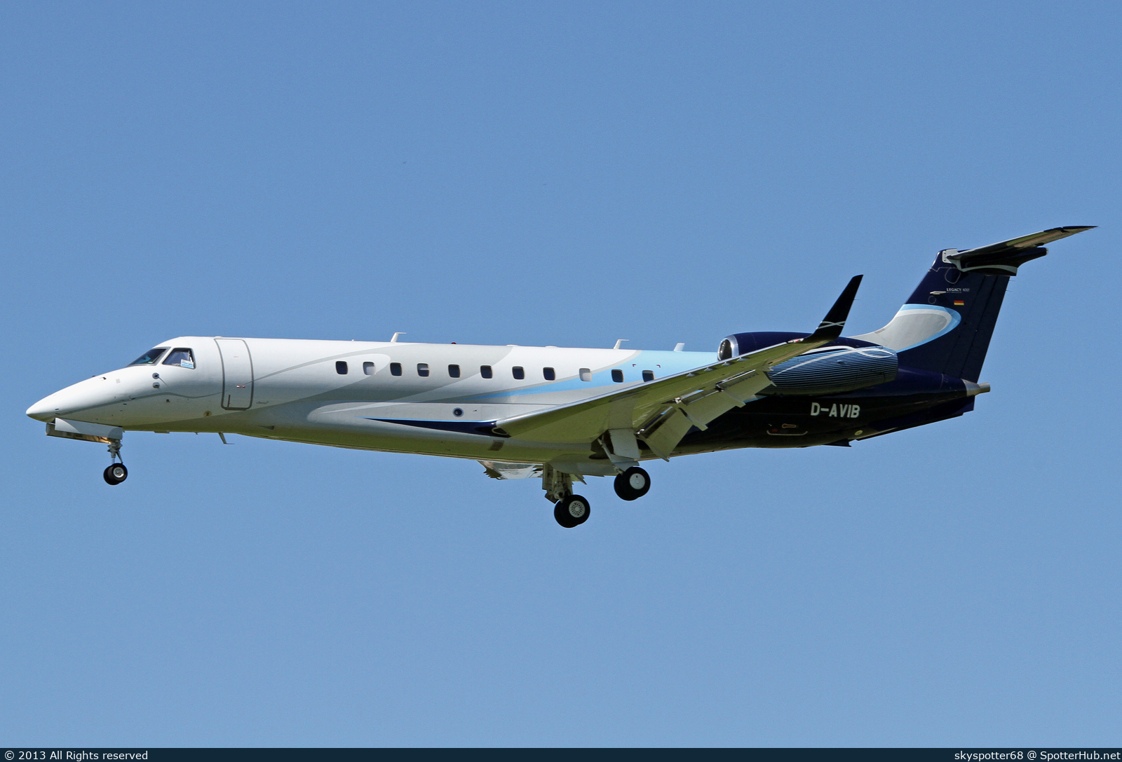 Photo of D-AVIB - Embraer Legacy 600 operated by Vibro Air Flugservice