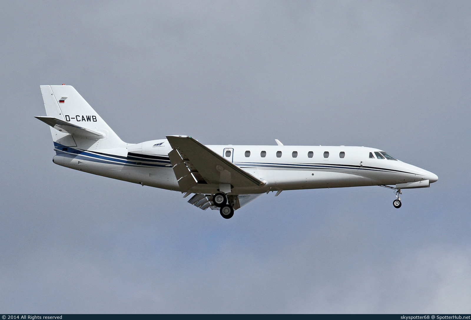 Photo of D-CAWB - Cessna 680 Citation Sovereign operated by Aerowest