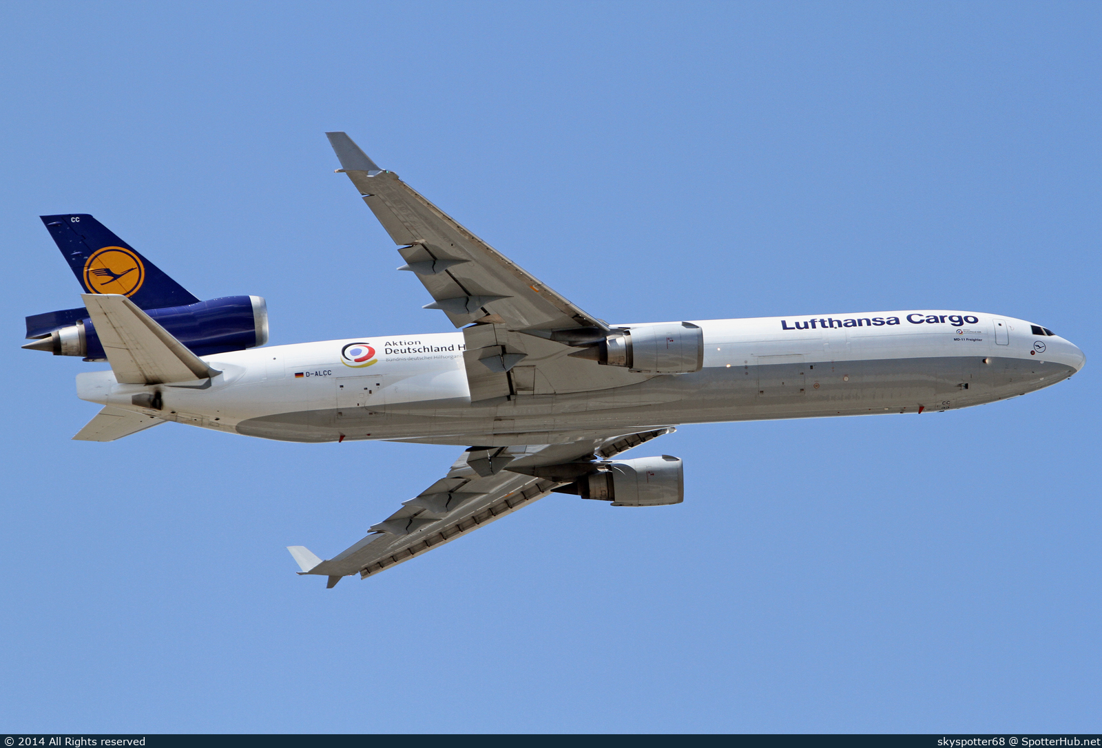 Photo of D-ALCC - McDonnell Douglas MD-11(F) operated by Lufthansa Cargo