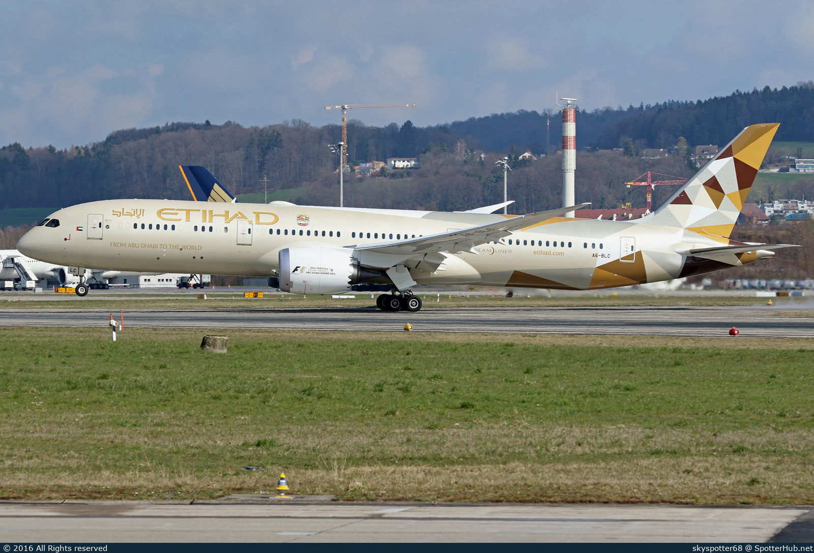 Photo of A6-BLC - Boeing 787-9 Dreamliner operated by Etihad Airways