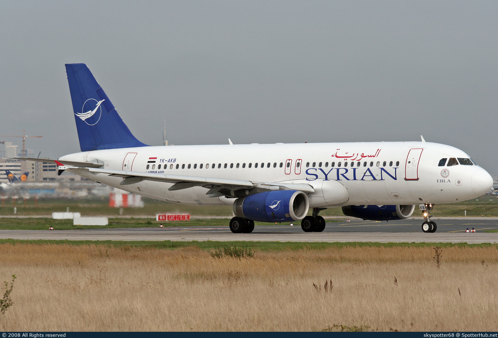 Photo of YK-AKB - Airbus A320-232 operated by Syrian Air
