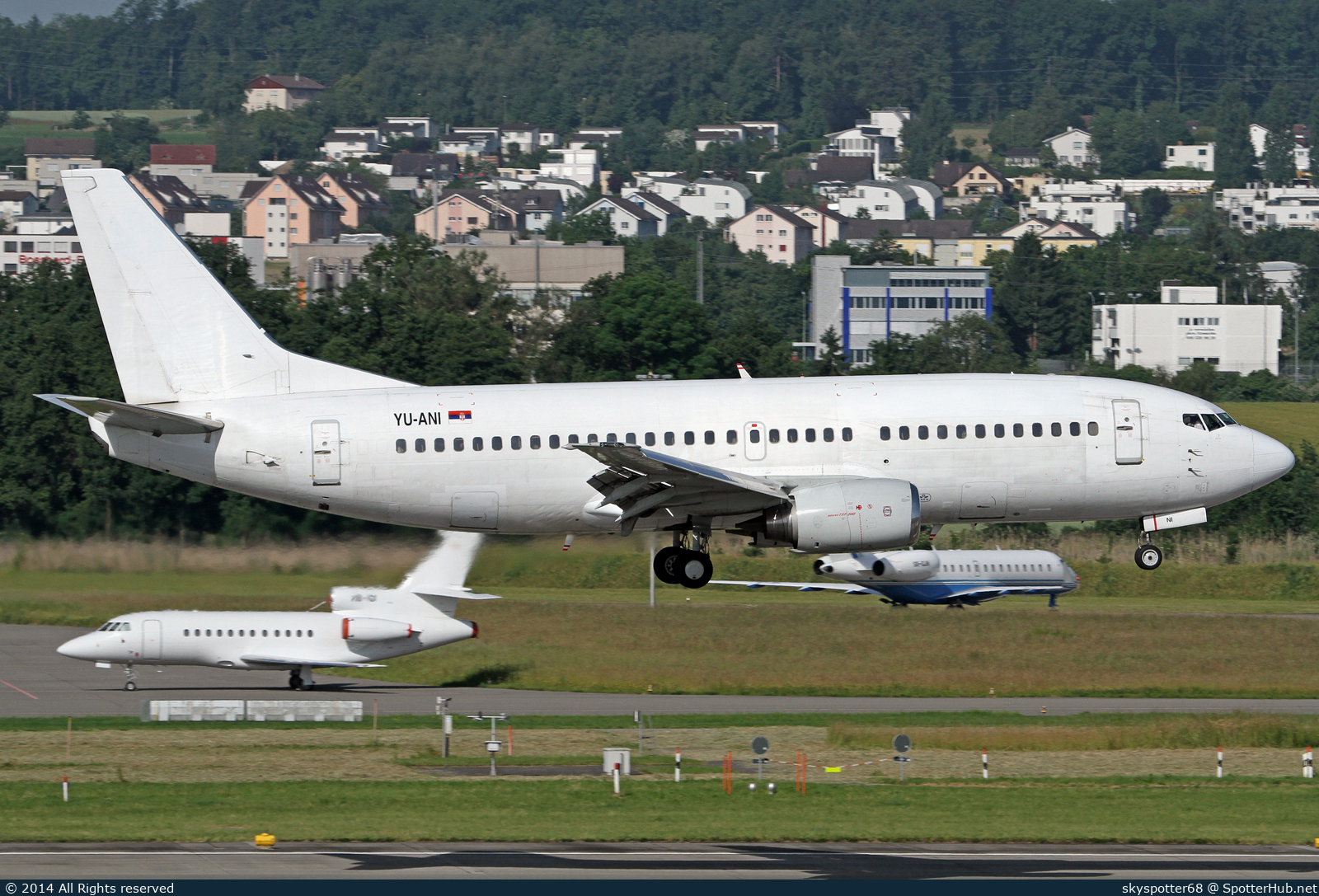 Photo of YU-ANI - Boeing 737-3H9 operated by Jat Airways
