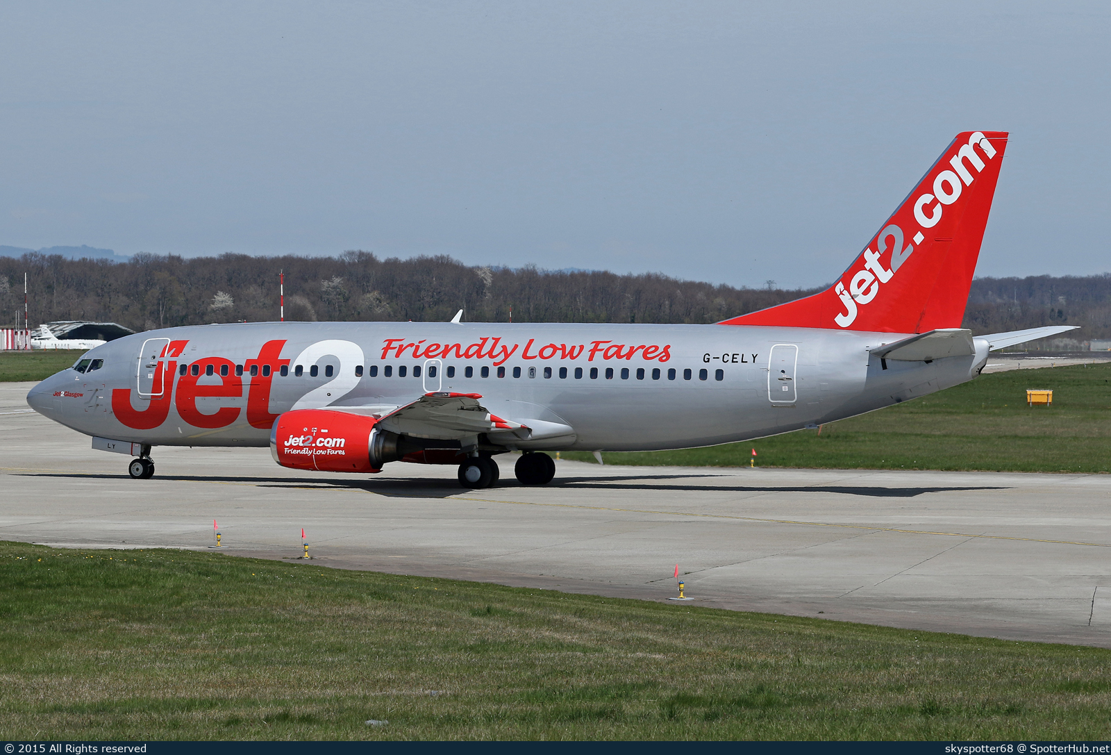 Photo of G-CELY - Boeing 737-377(BDQC) operated by Jet2
