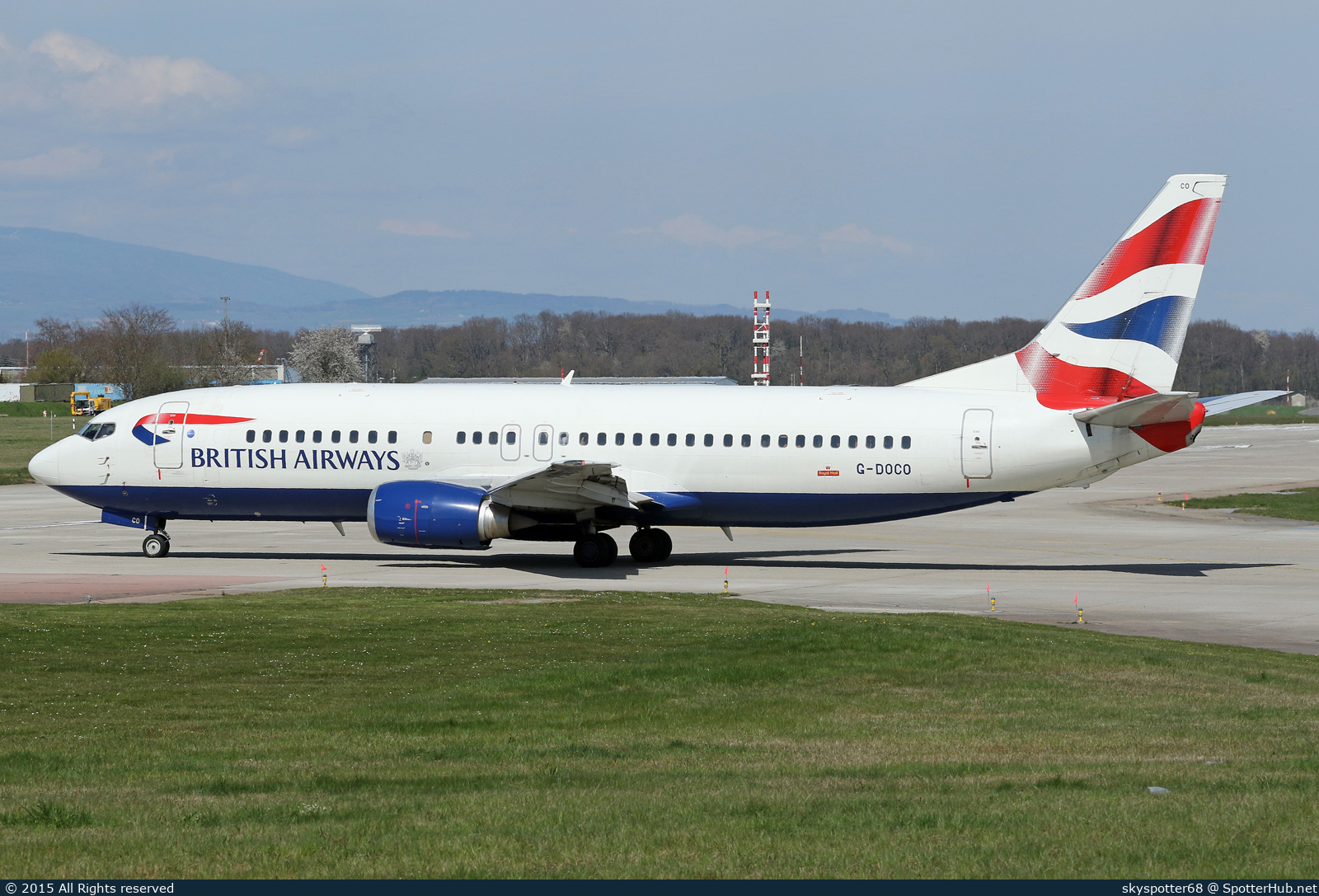 Photo of G-DOCO - Boeing 737-436 operated by British Airways