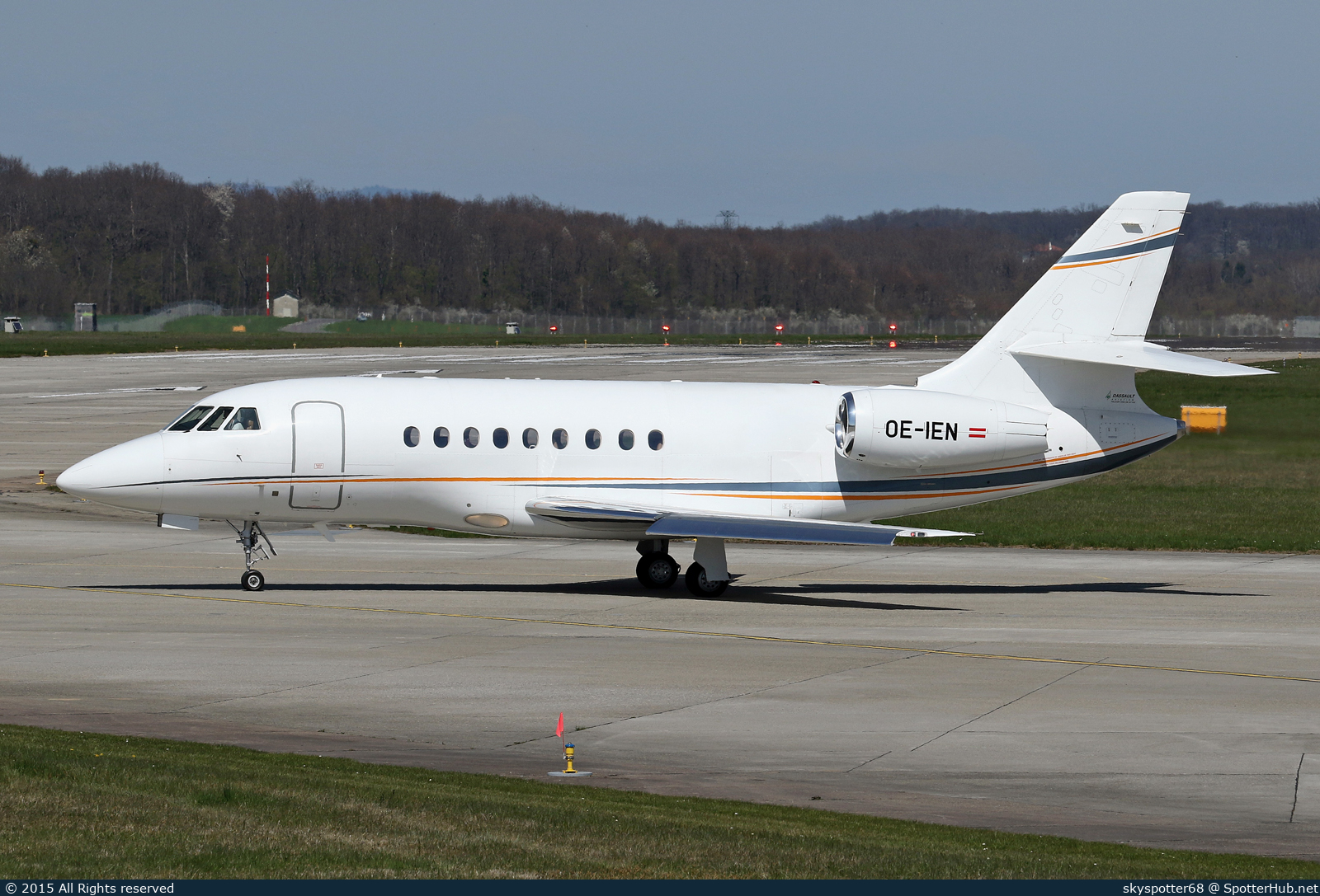 Photo of OE-IEN - Dassault Falcon 2000EX operated by Global Jet Austria