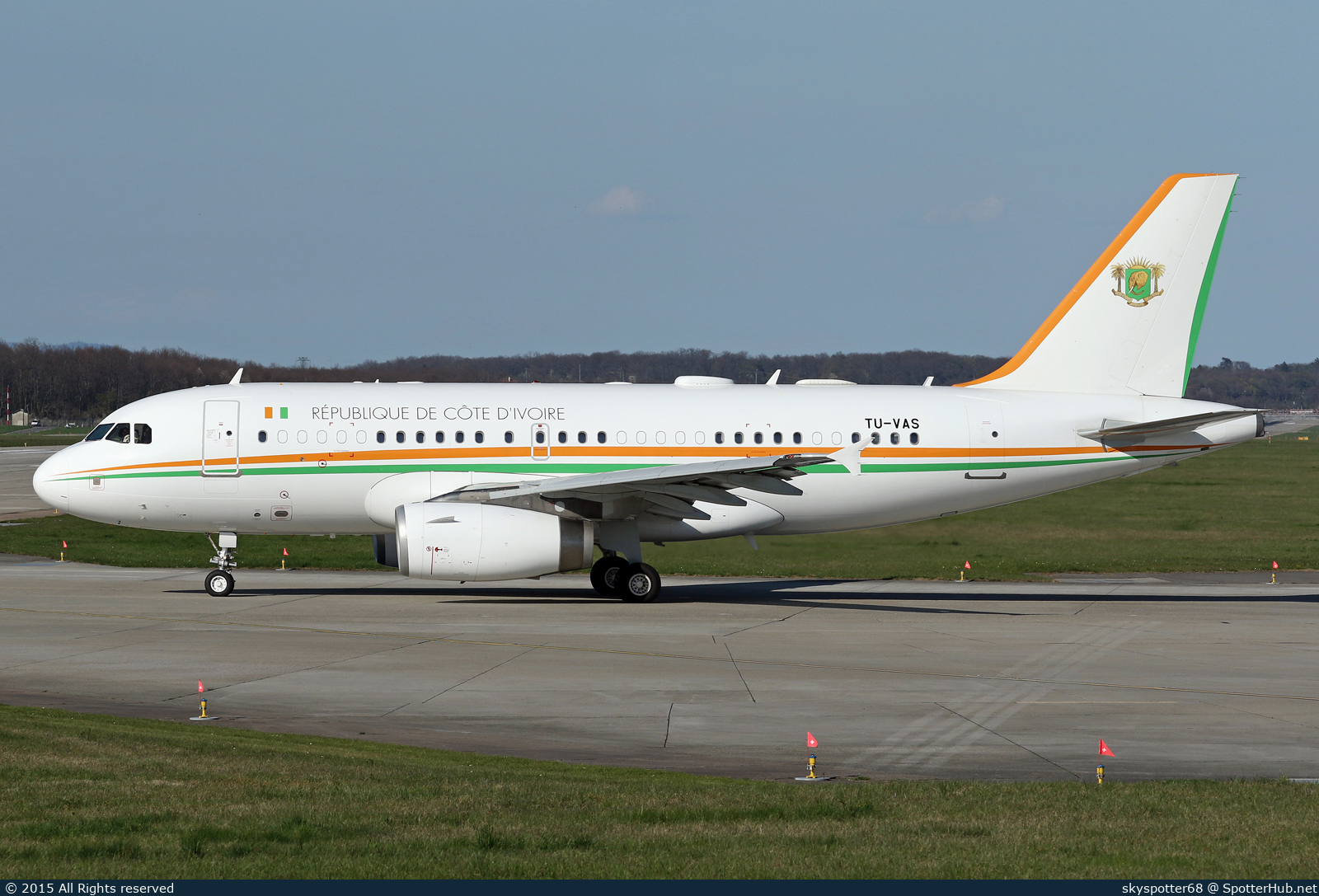 Photo of TU-VAS - Airbus A319-133(CJ) operated by Government of Ivory Coast