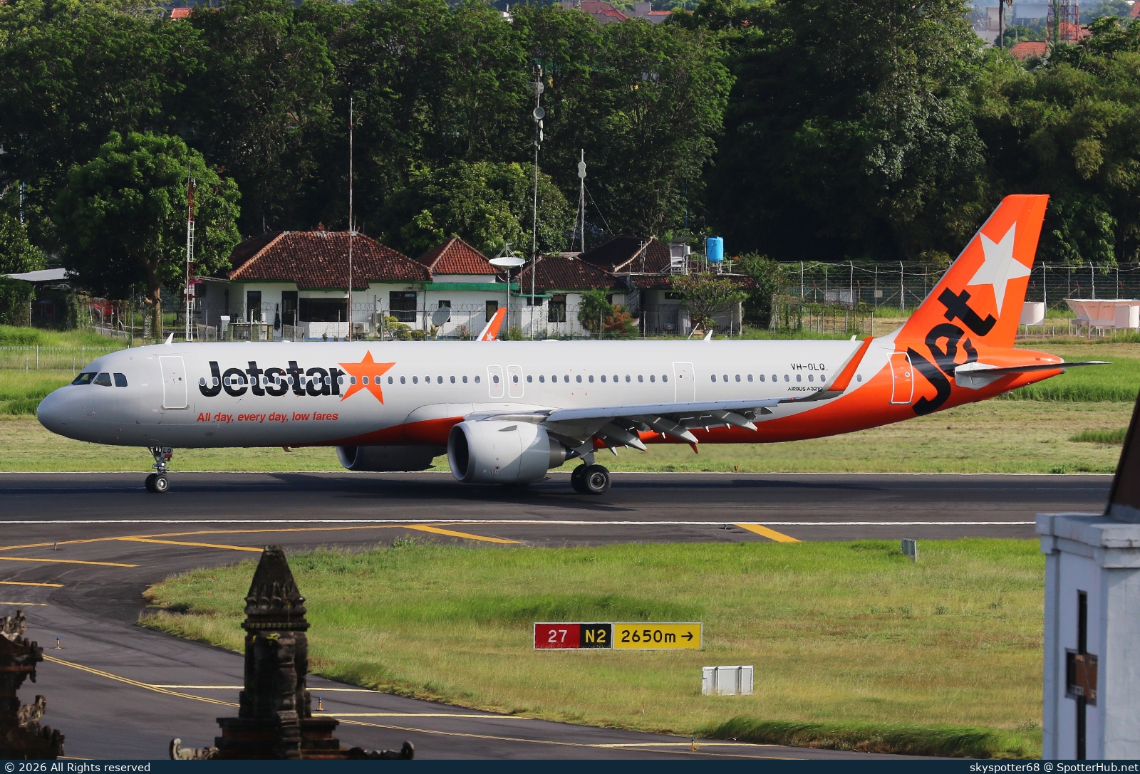 Photo of VH-OLQ - Airbus A321-251NX operated by Jetstar Airways