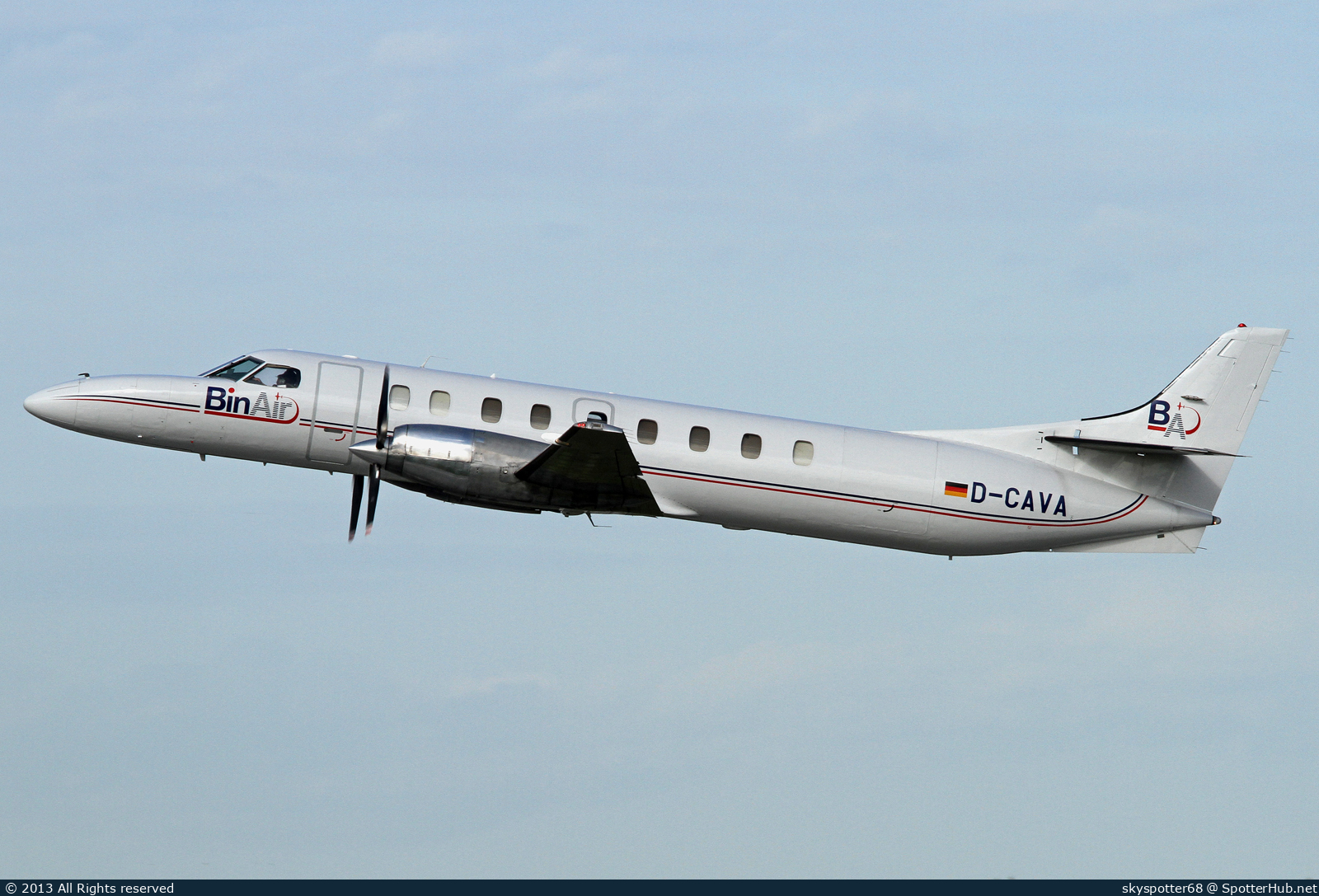 Photo of D-CAVA - Fairchild Swearingen Metro III operated by BinAir Aero Service