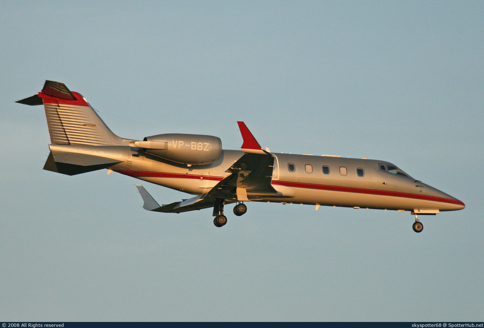 Photo of VP-BBZ - Bombardier Learjet 60XR operated by Gama Aviation