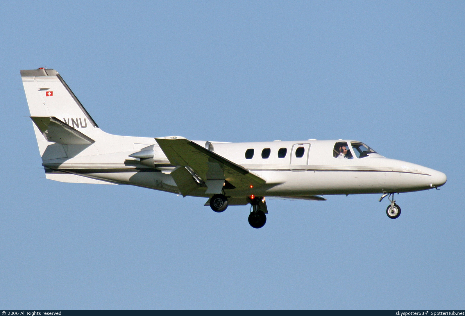 Photo of HB-VNU - Cessna 500 Citation I operated by JetClub