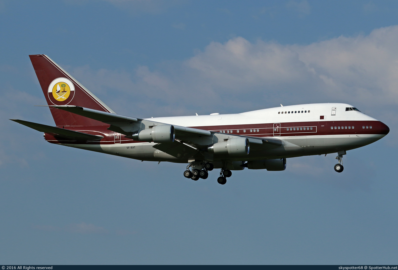 Photo of VP-BAT - Boeing 747SP-21 operated by Qatar Amiri Flight