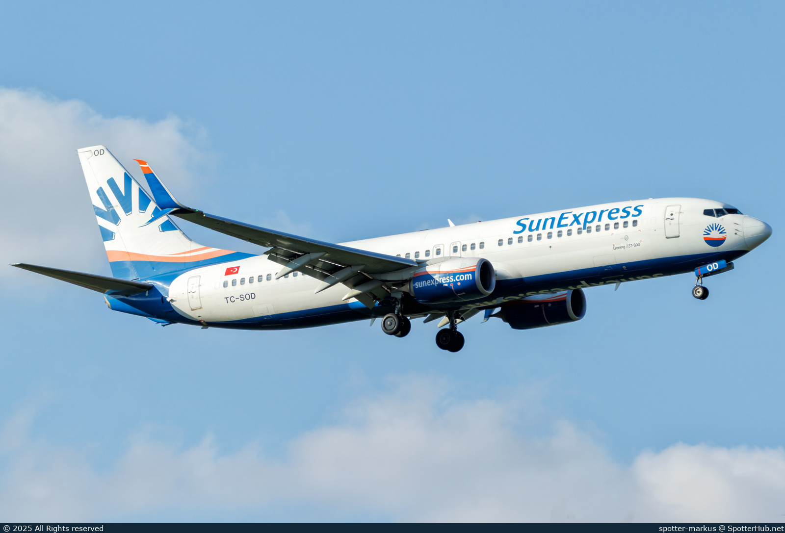 Photo of TC-SOD - Boeing 737-8HC operated by SunExpress
