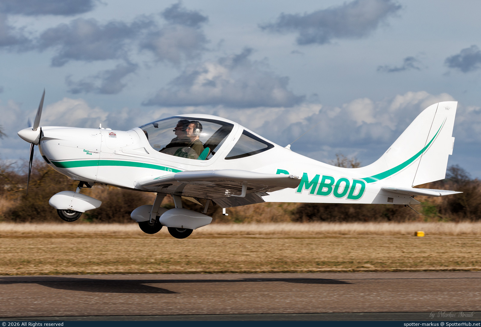 Photo of D-MBOD - Evektor EuroStar SLW operated by Fliegerclub Böhlen