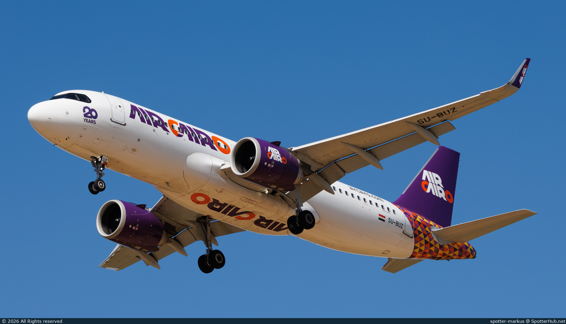 Photo of SU-BUZ - Airbus A320-251N operated by Air Cairo